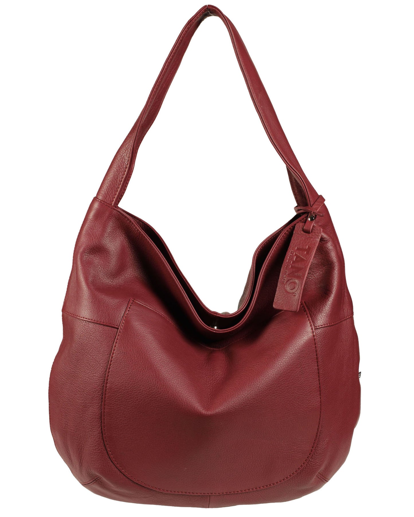 Soft Italian Minimalist Rounded Hobo