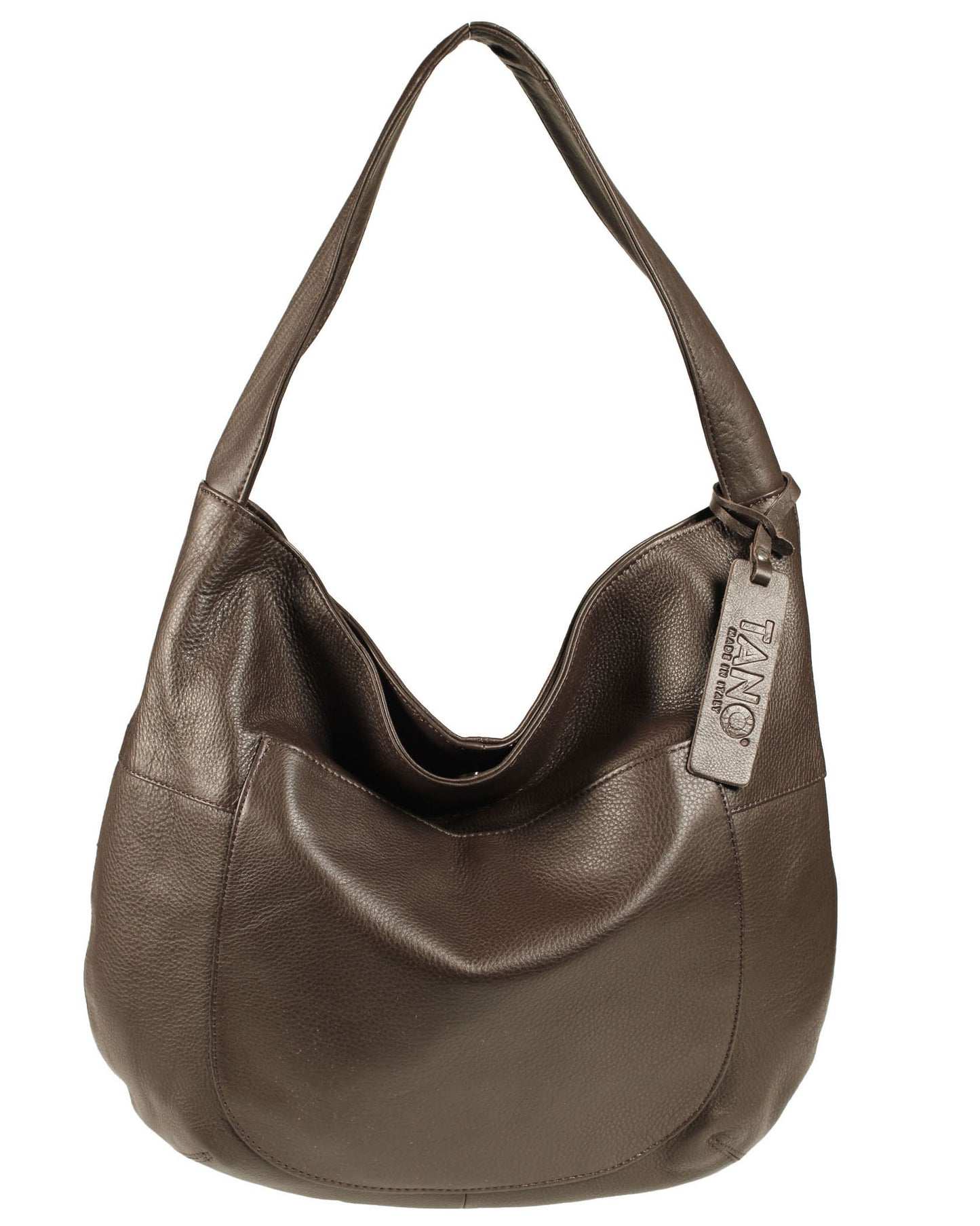 Soft Italian Minimalist Rounded Hobo
