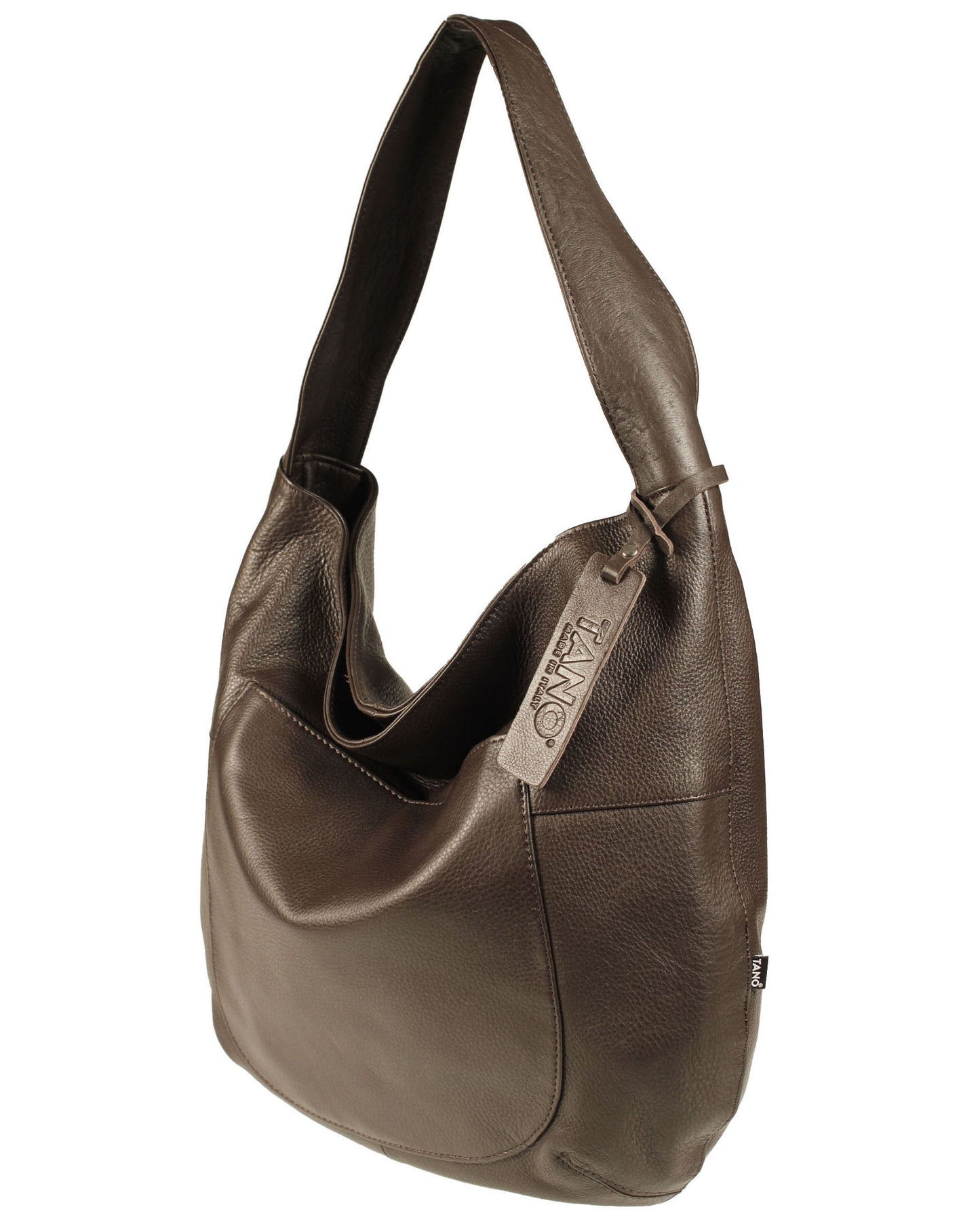 Soft Italian Minimalist Rounded Hobo