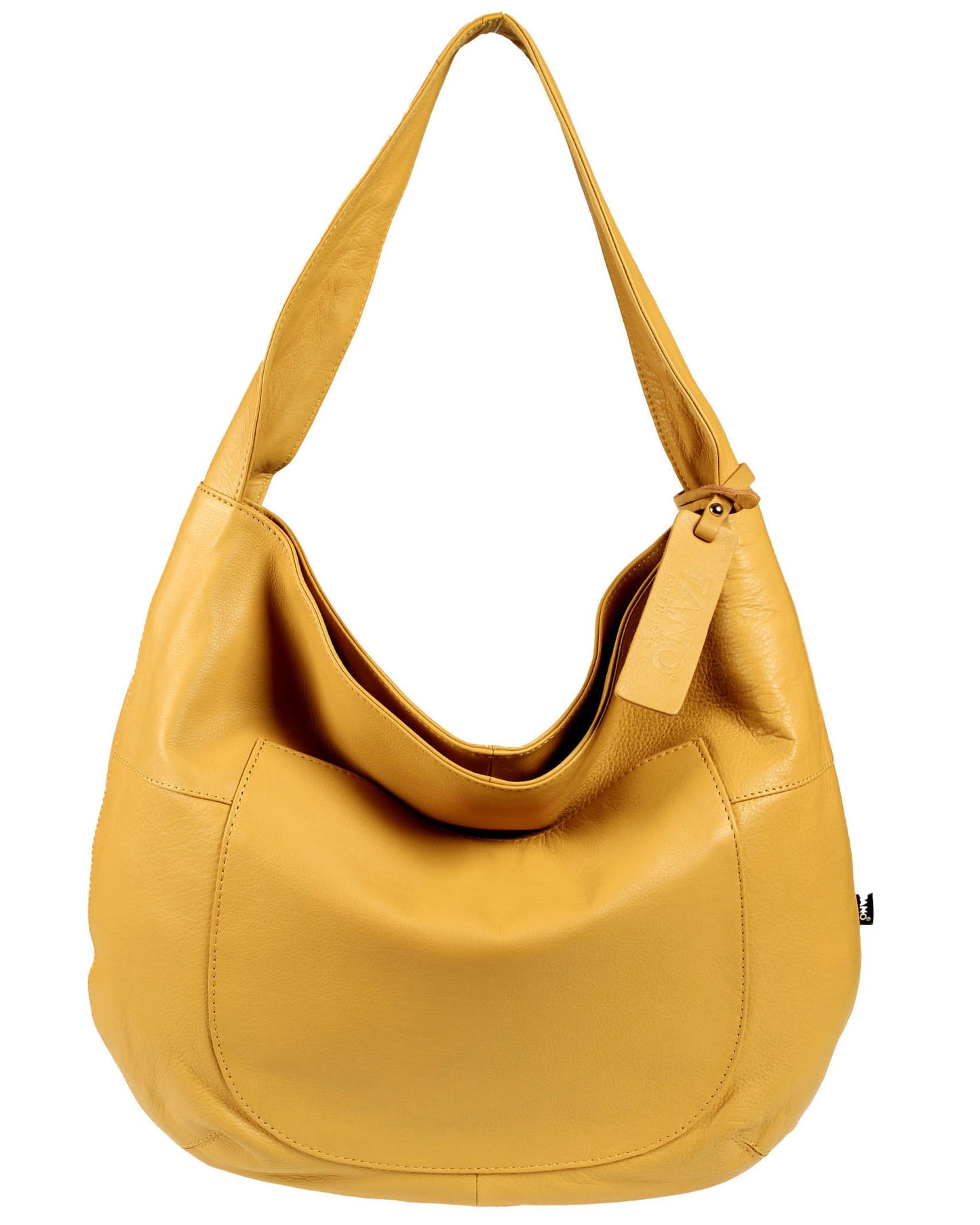 Soft Italian Minimalist Rounded Hobo