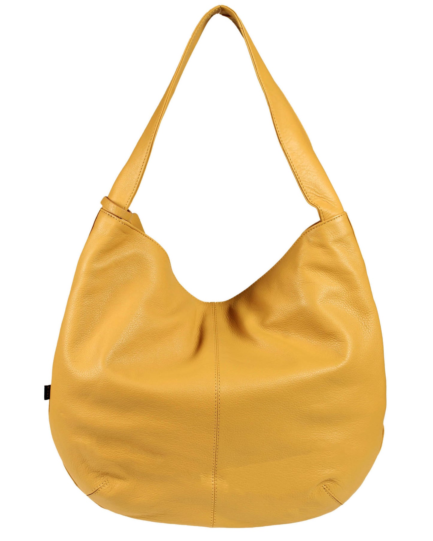 Soft Italian Minimalist Rounded Hobo