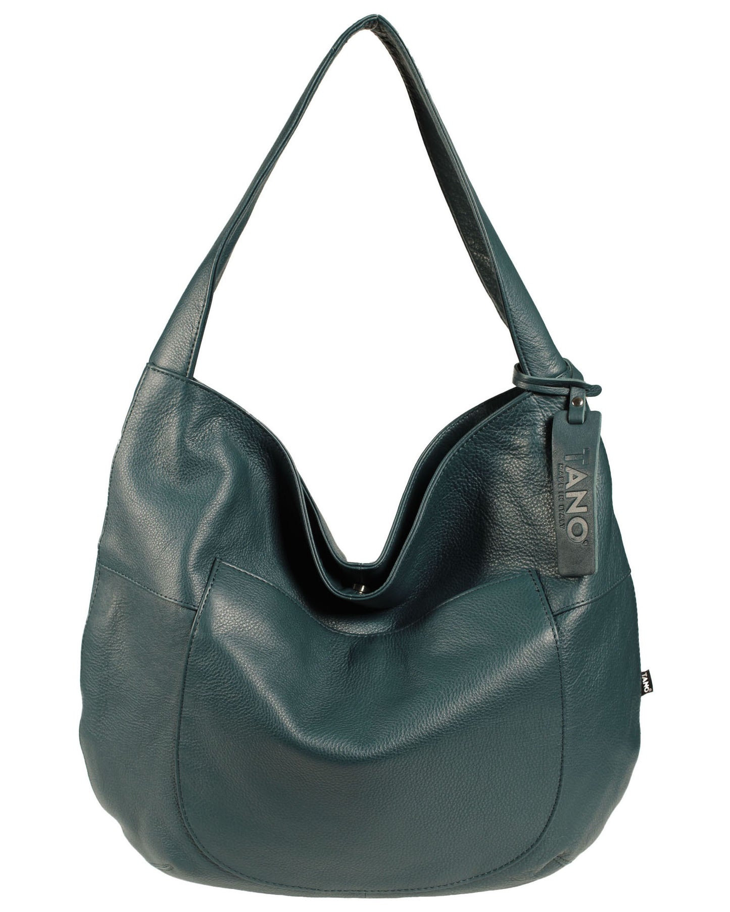Soft Italian Minimalist Rounded Hobo