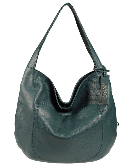 Soft Italian Minimalist Rounded Hobo