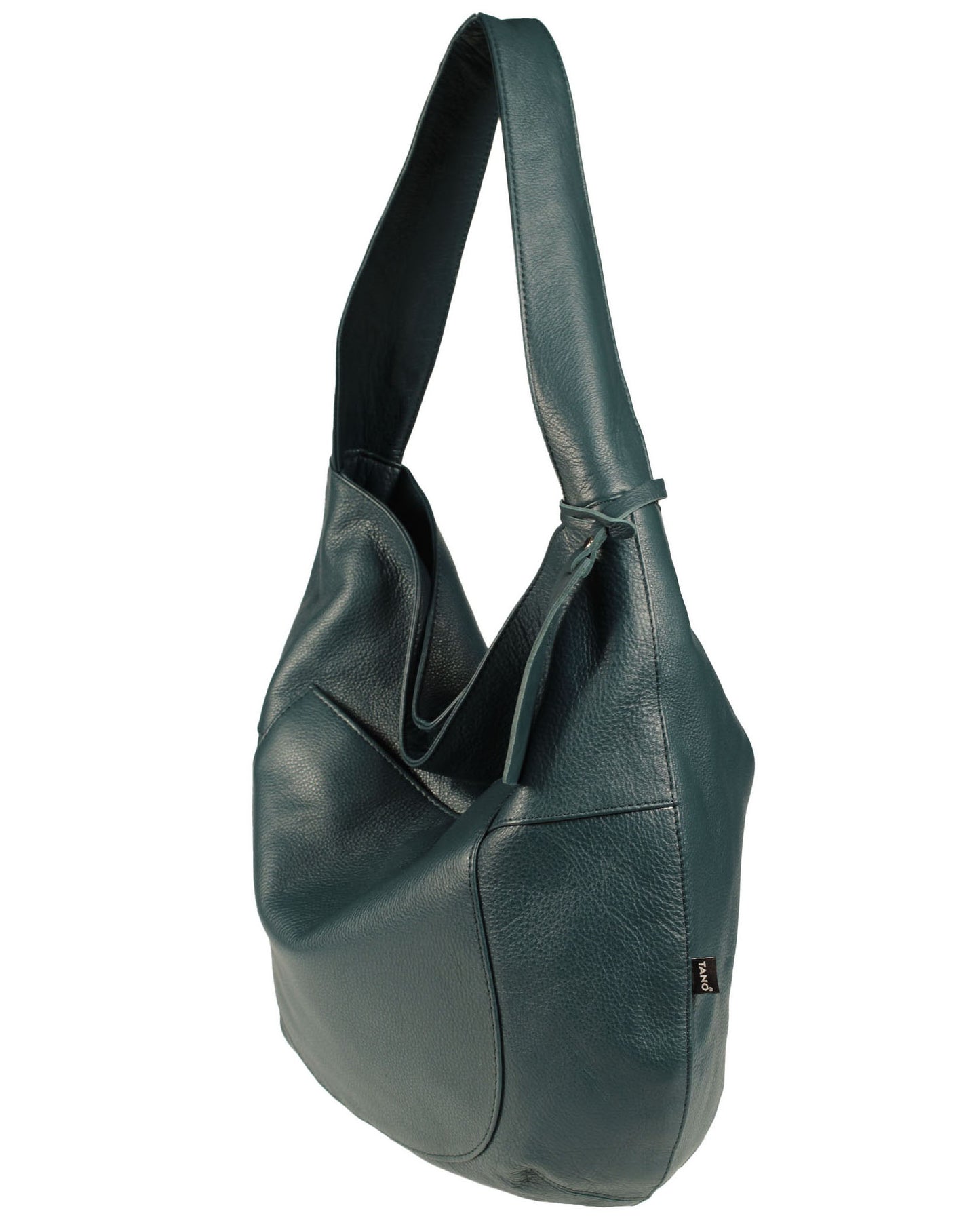 Soft Italian Minimalist Rounded Hobo