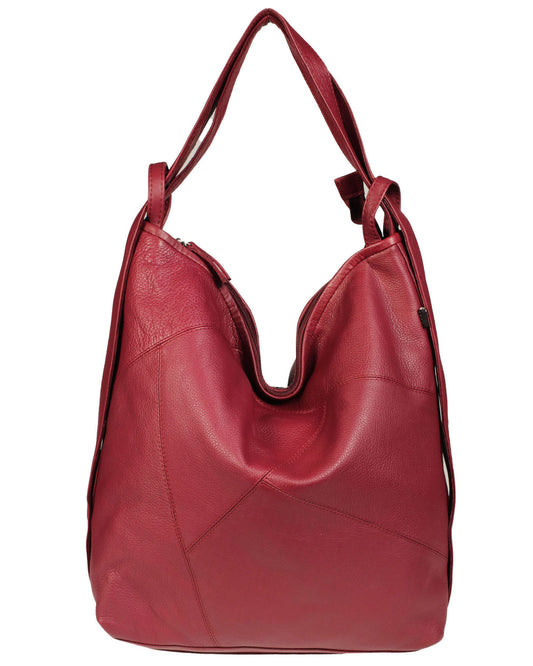 Soft Italian Convertible Hobo/Backpack