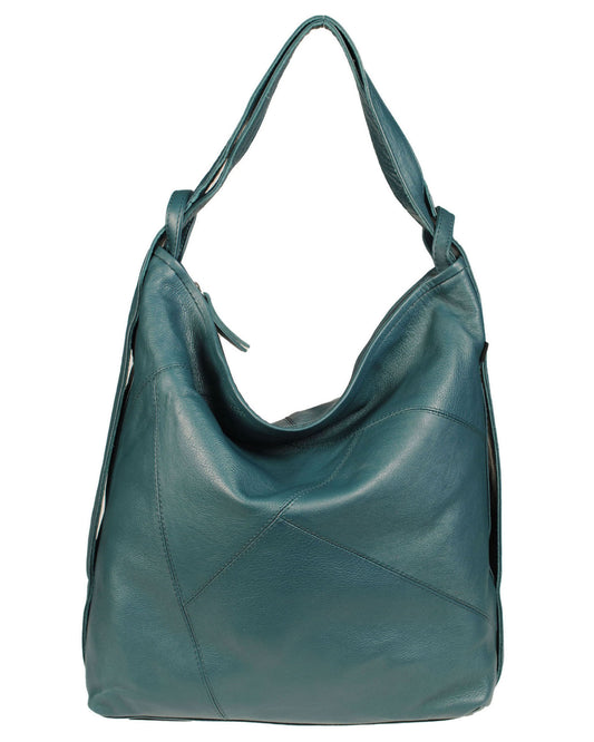Soft Italian Convertible Hobo/Backpack