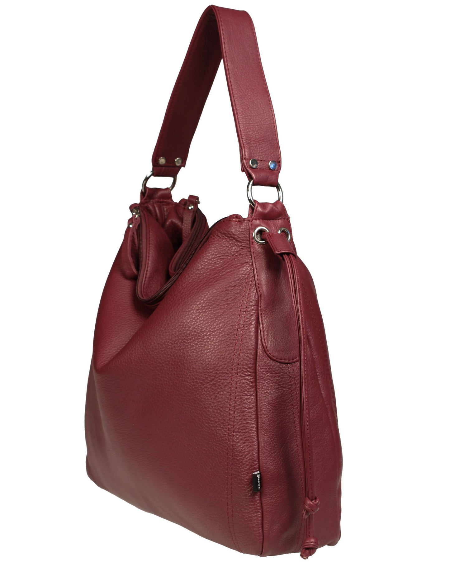 Soft Italian Drawstring Hobo