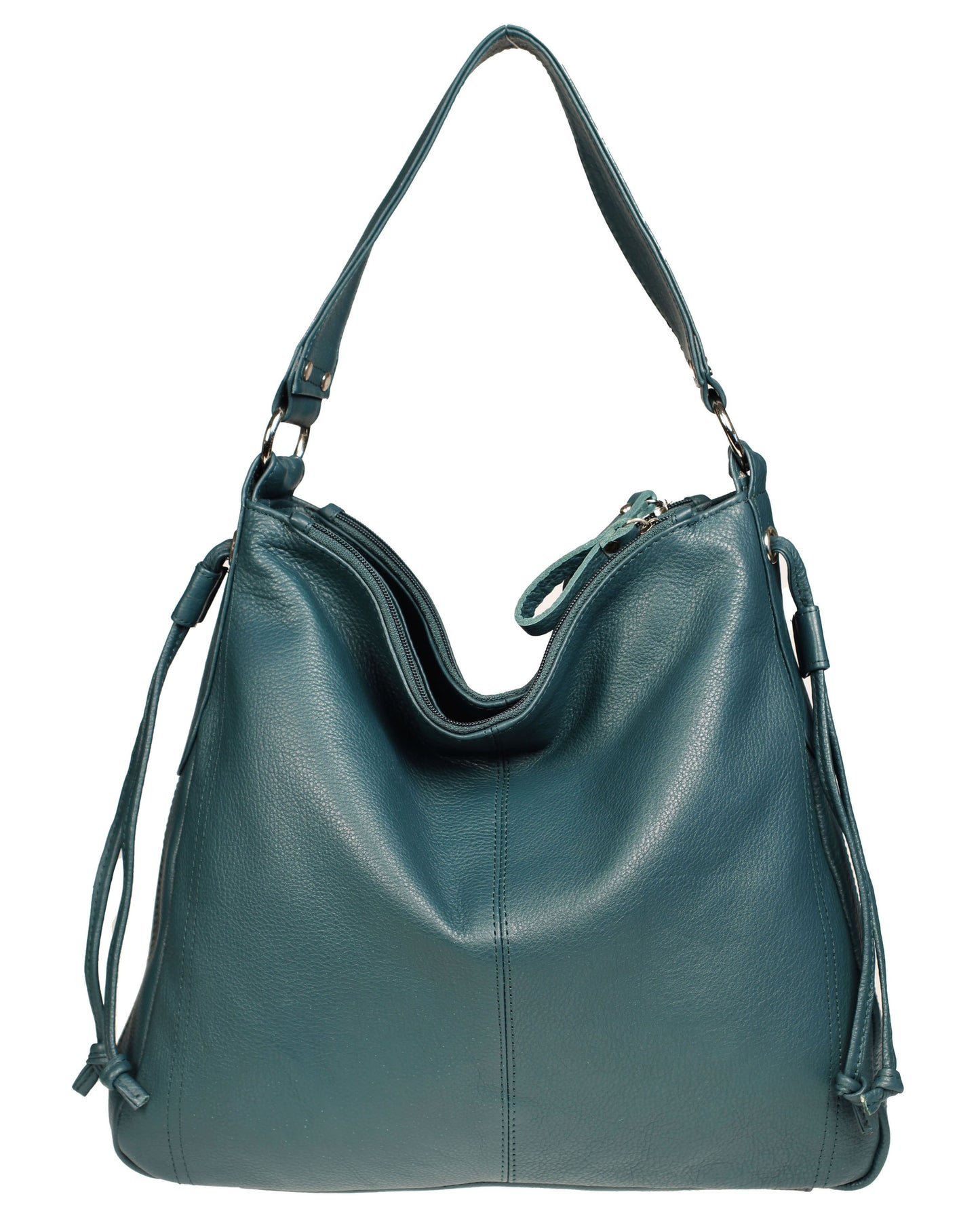 Soft Italian Drawstring Hobo