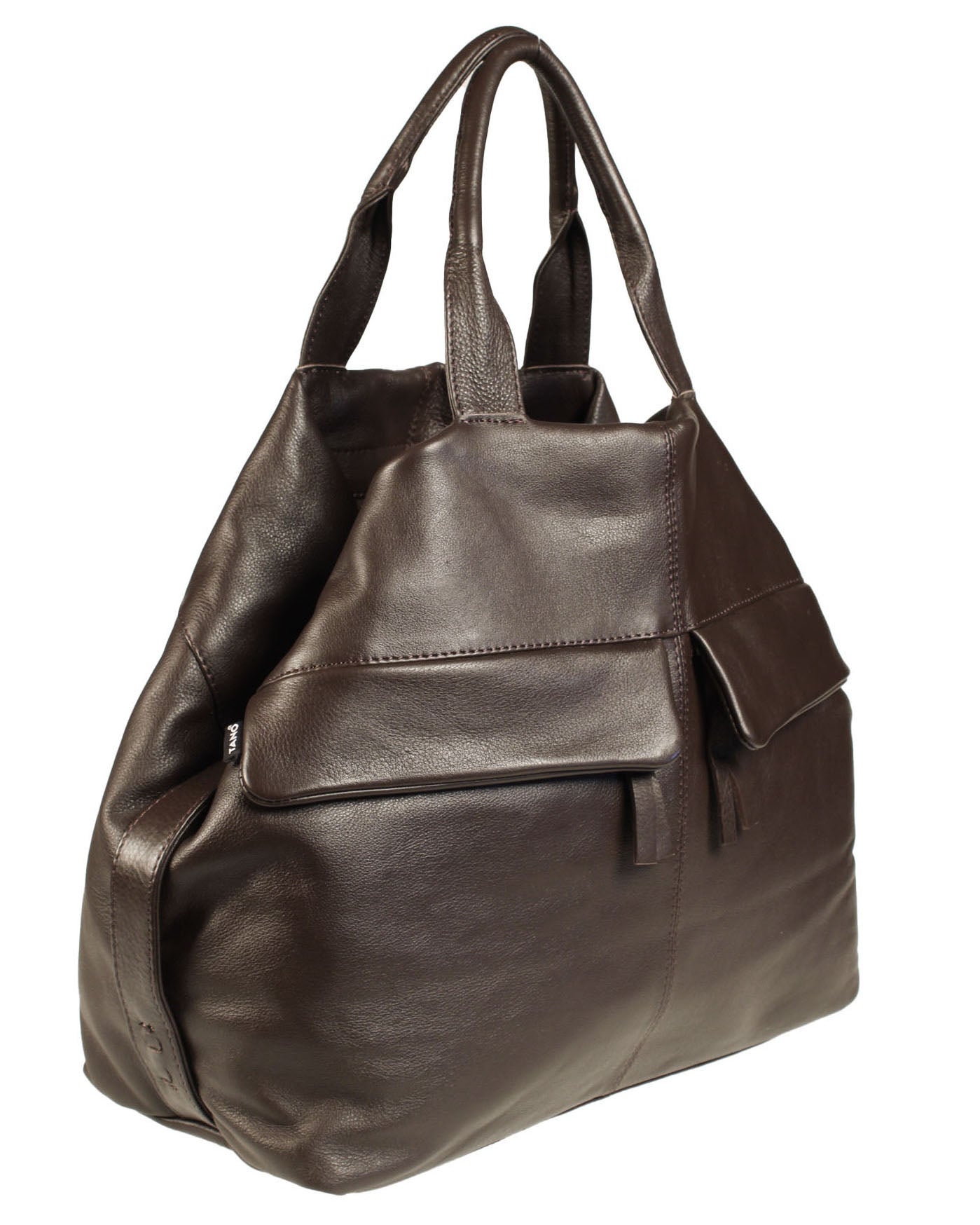 Soft Italian Convertible Work Satchel