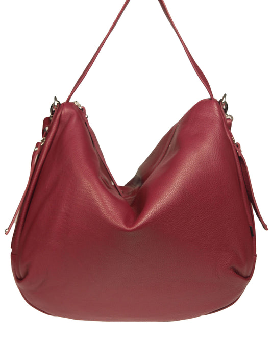 Soft Italian Minimalist X-Body Hobo