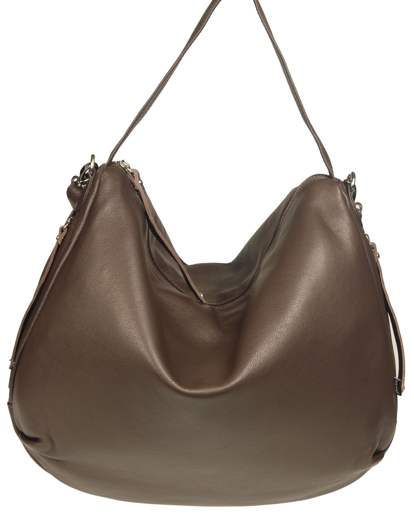 Soft Italian Minimalist X-Body Hobo