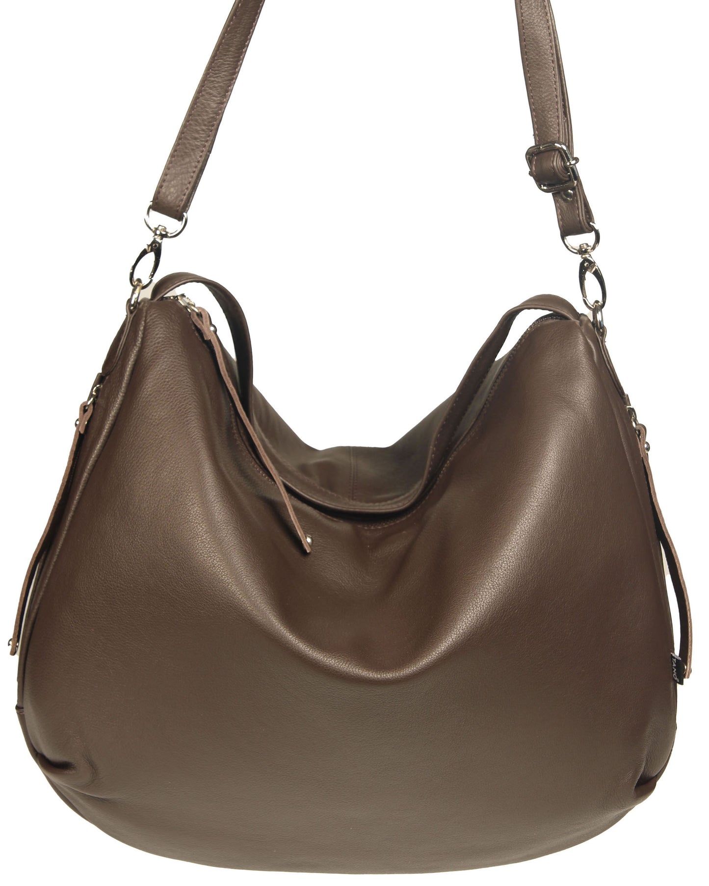 Soft Italian Minimalist X-Body Hobo