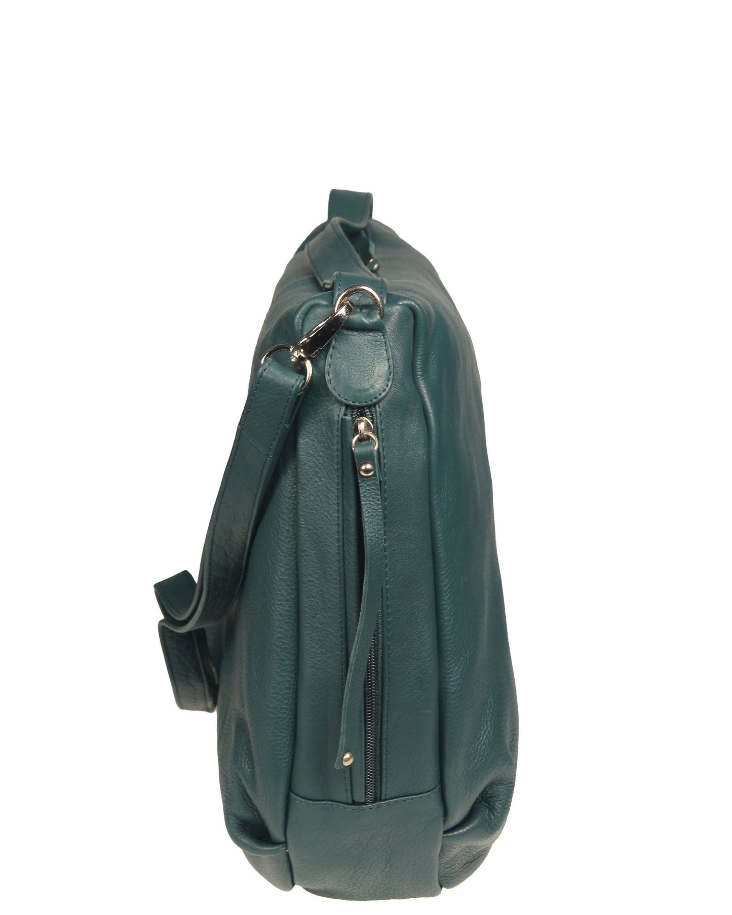 Soft Italian Minimalist X-Body Hobo