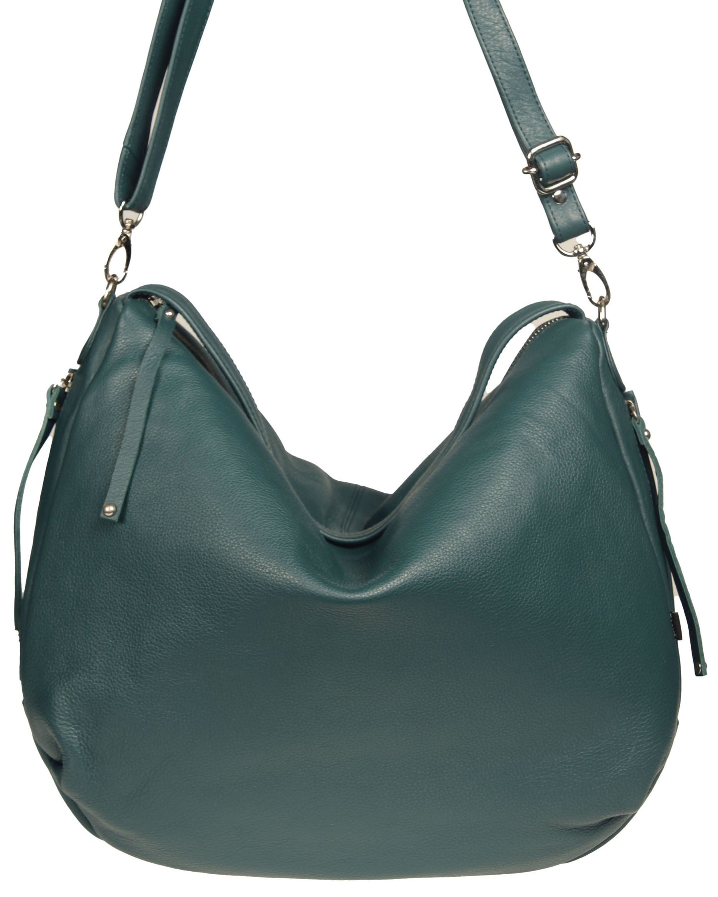 Soft Italian Minimalist X-Body Hobo