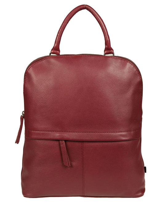 Soft Italian Round Top Backpack