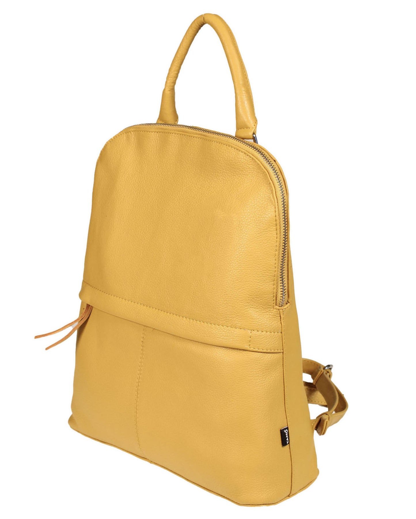 Soft Italian Round Top Backpack