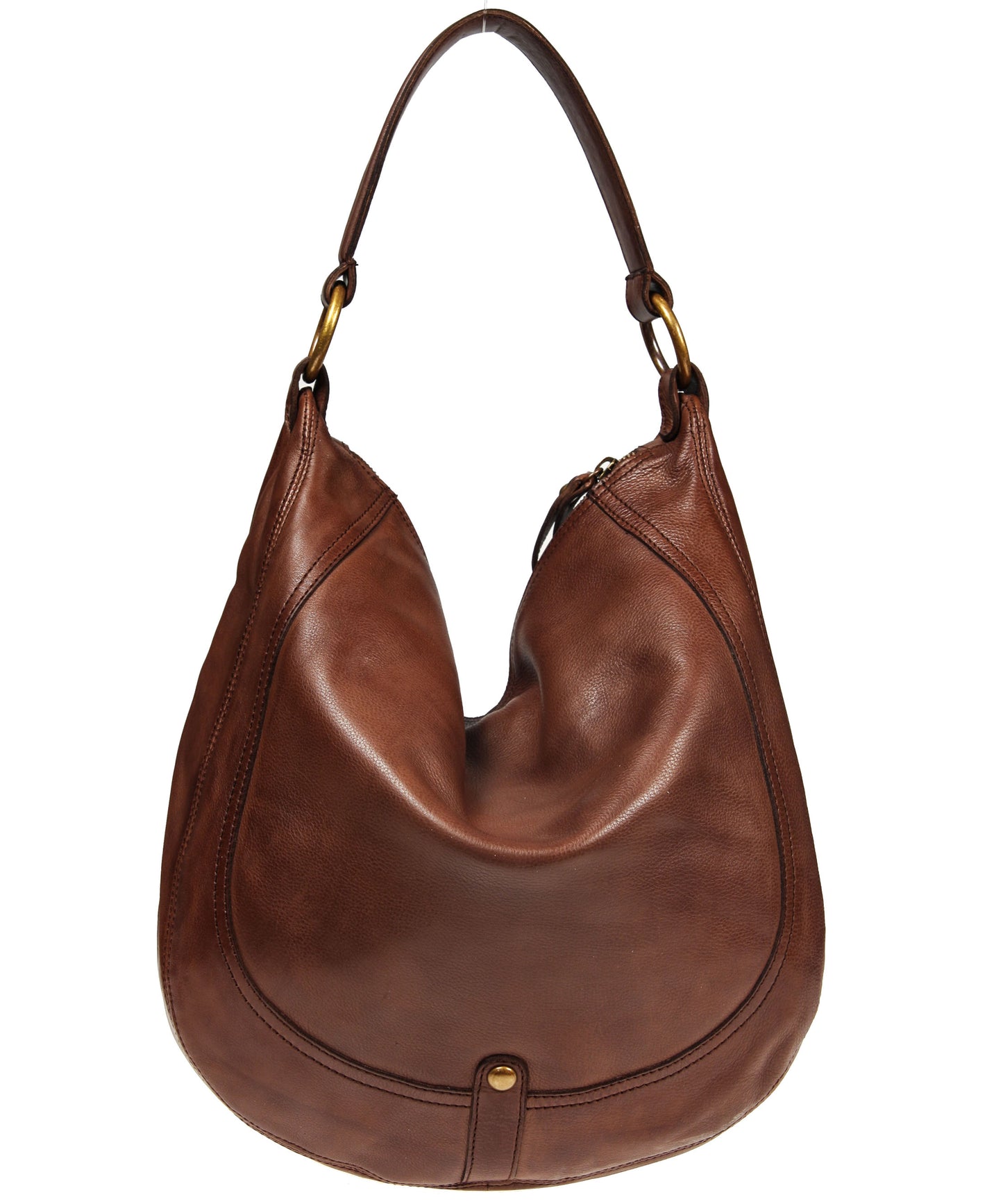 Rounded Hobo with EZ Front Zip