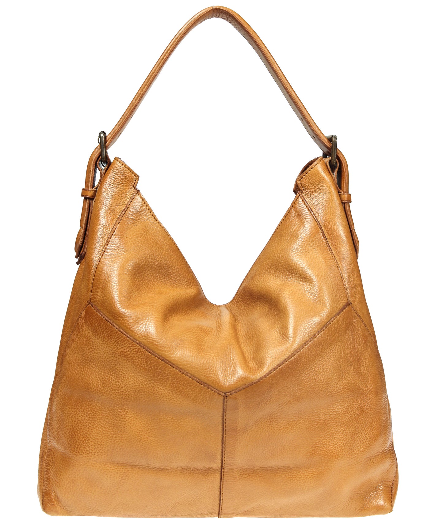 Tano Angular Bucket with Diagonal Zip Pockets
