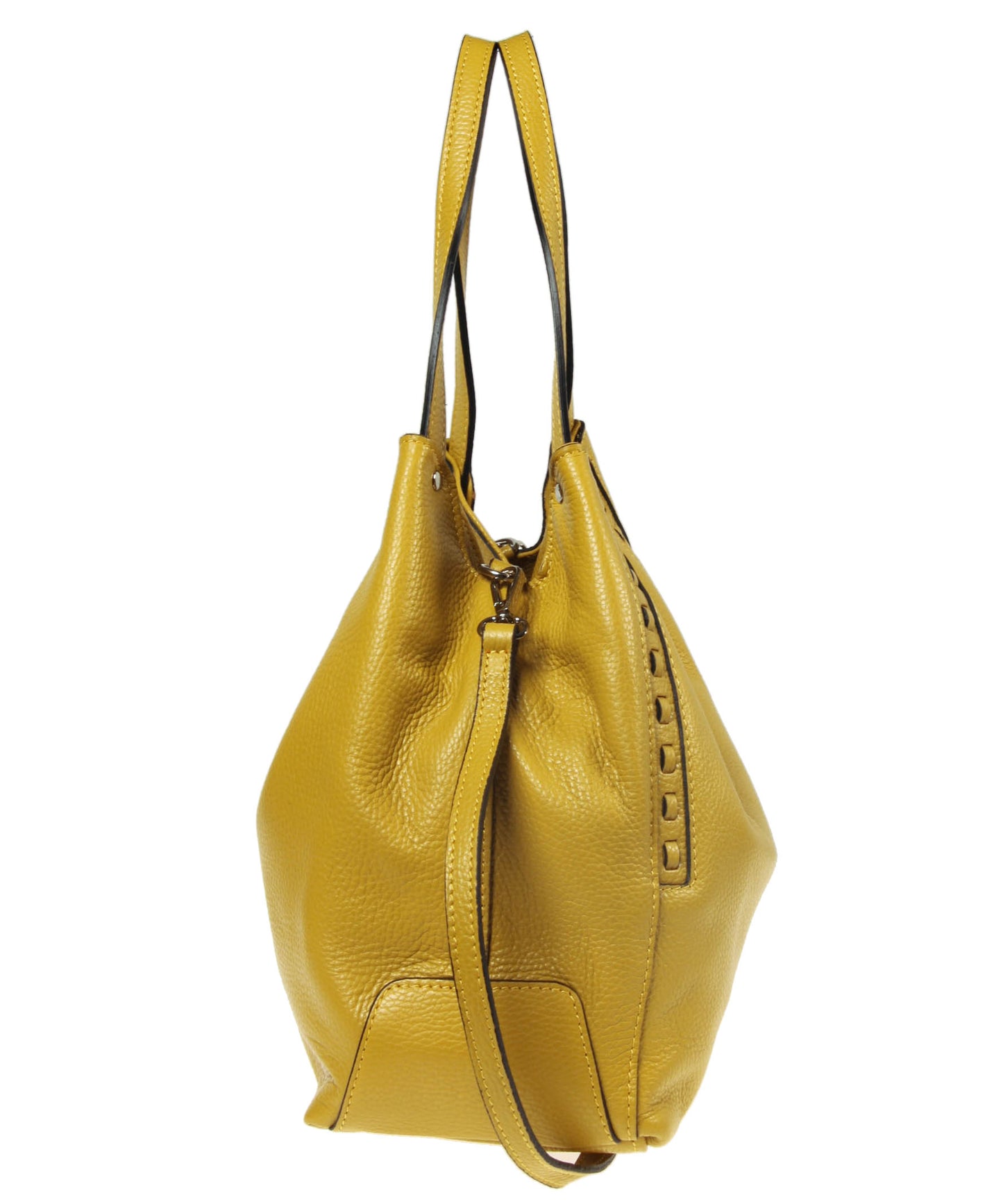 Italian Whipstitch Double Handle Hobo