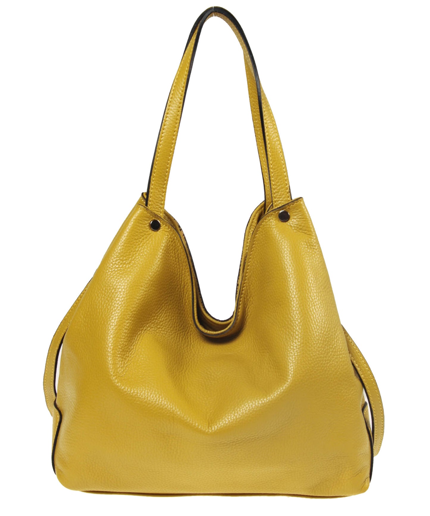 Italian Whipstitch Double Handle Hobo