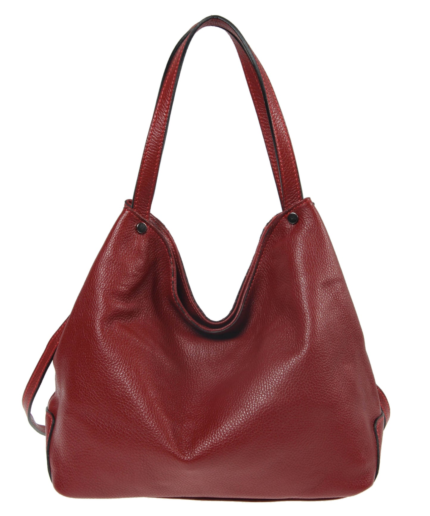Italian Whipstitch Double Handle Hobo