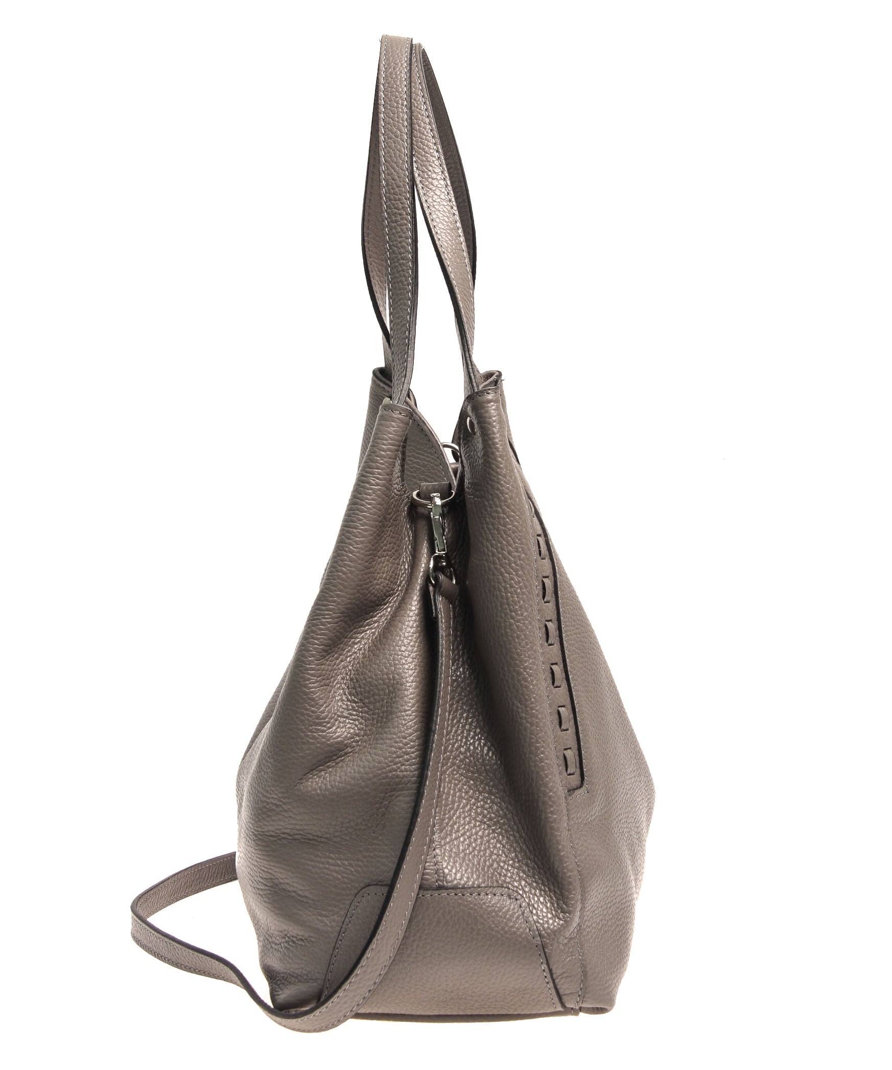 Italian Whipstitch Double Handle Hobo (4287508349012)