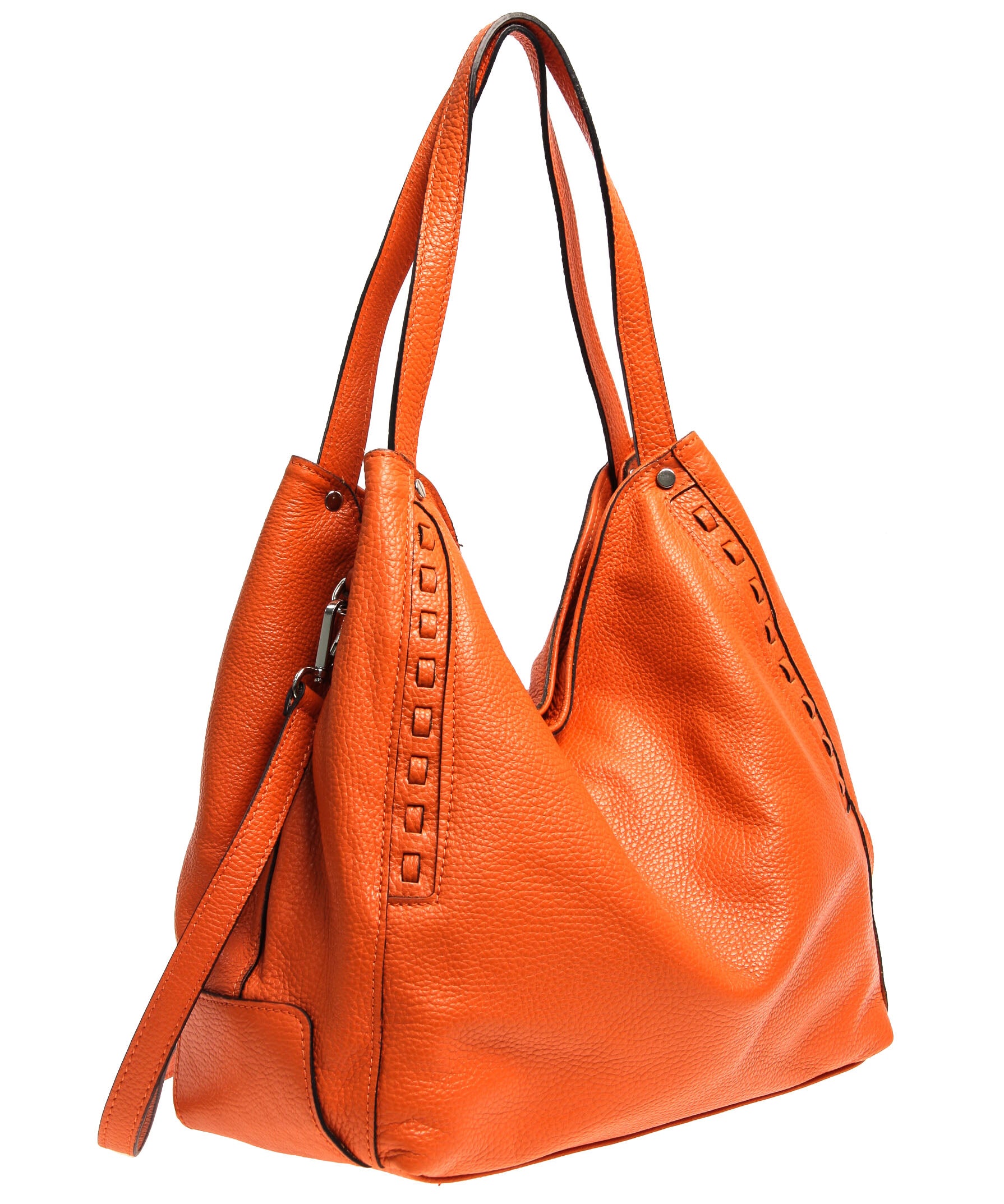 Italian Whipstitch Double Handle Hobo (4287508447316)