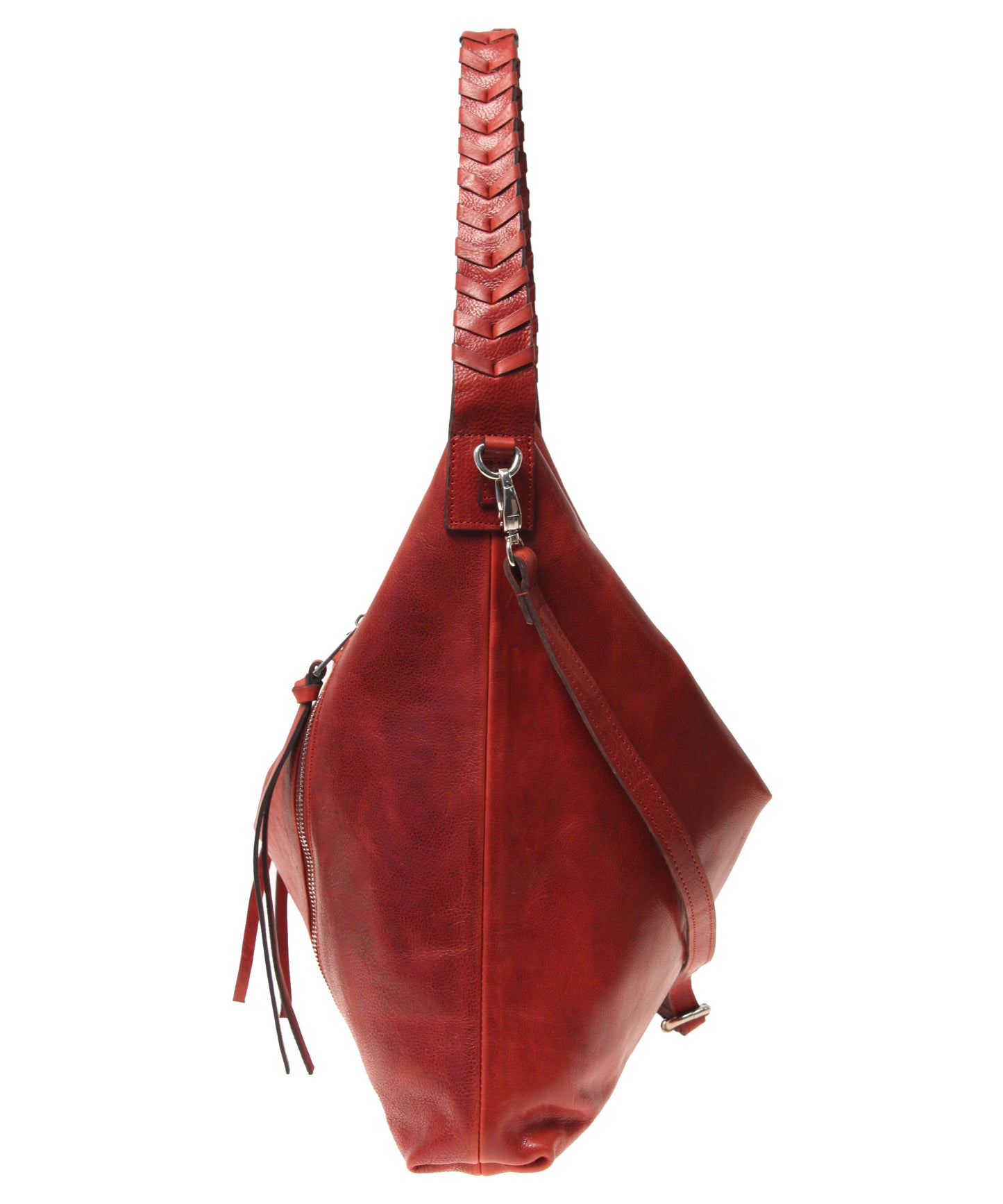 Tano Moto Zip Hobo w/ Whipstitch Handle (12929010251)