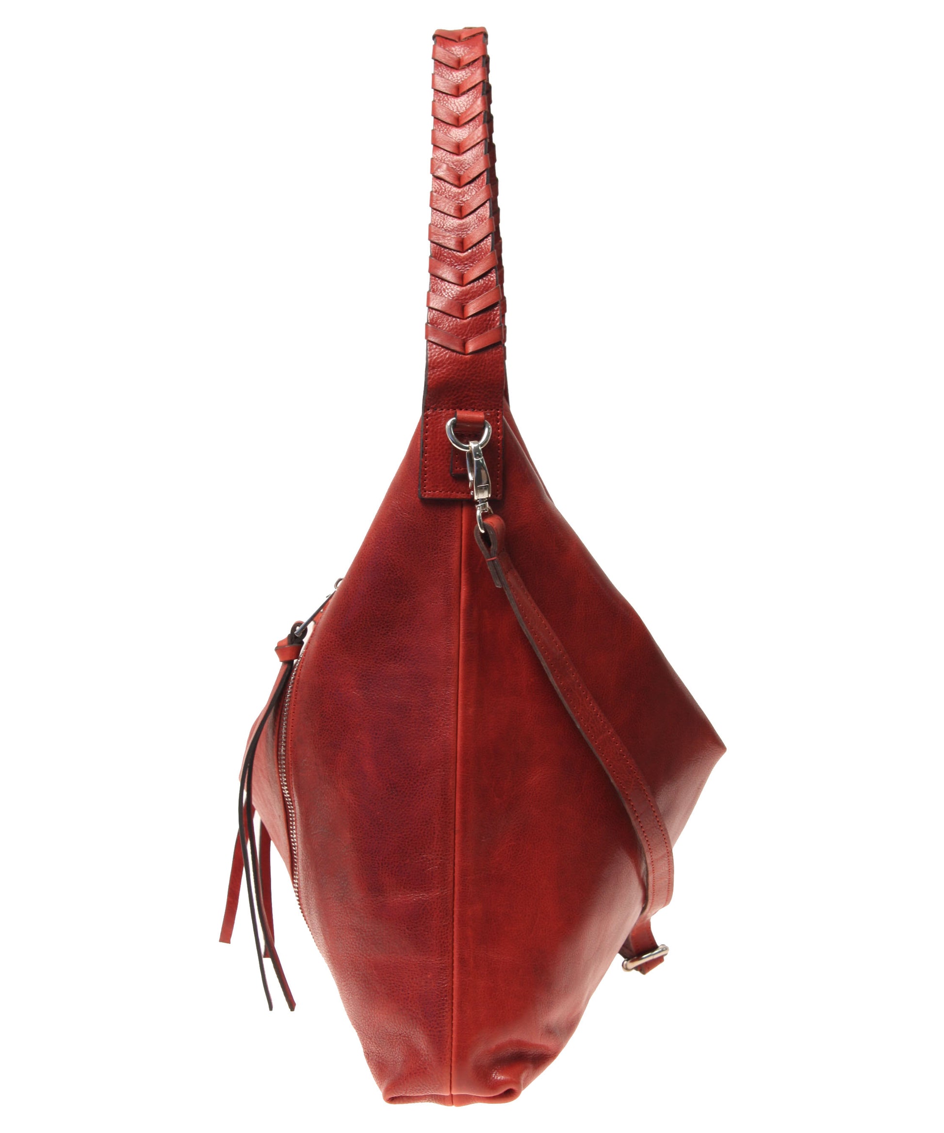 Tano Moto Zip Hobo w/ Whipstitch Handle (12929010251)