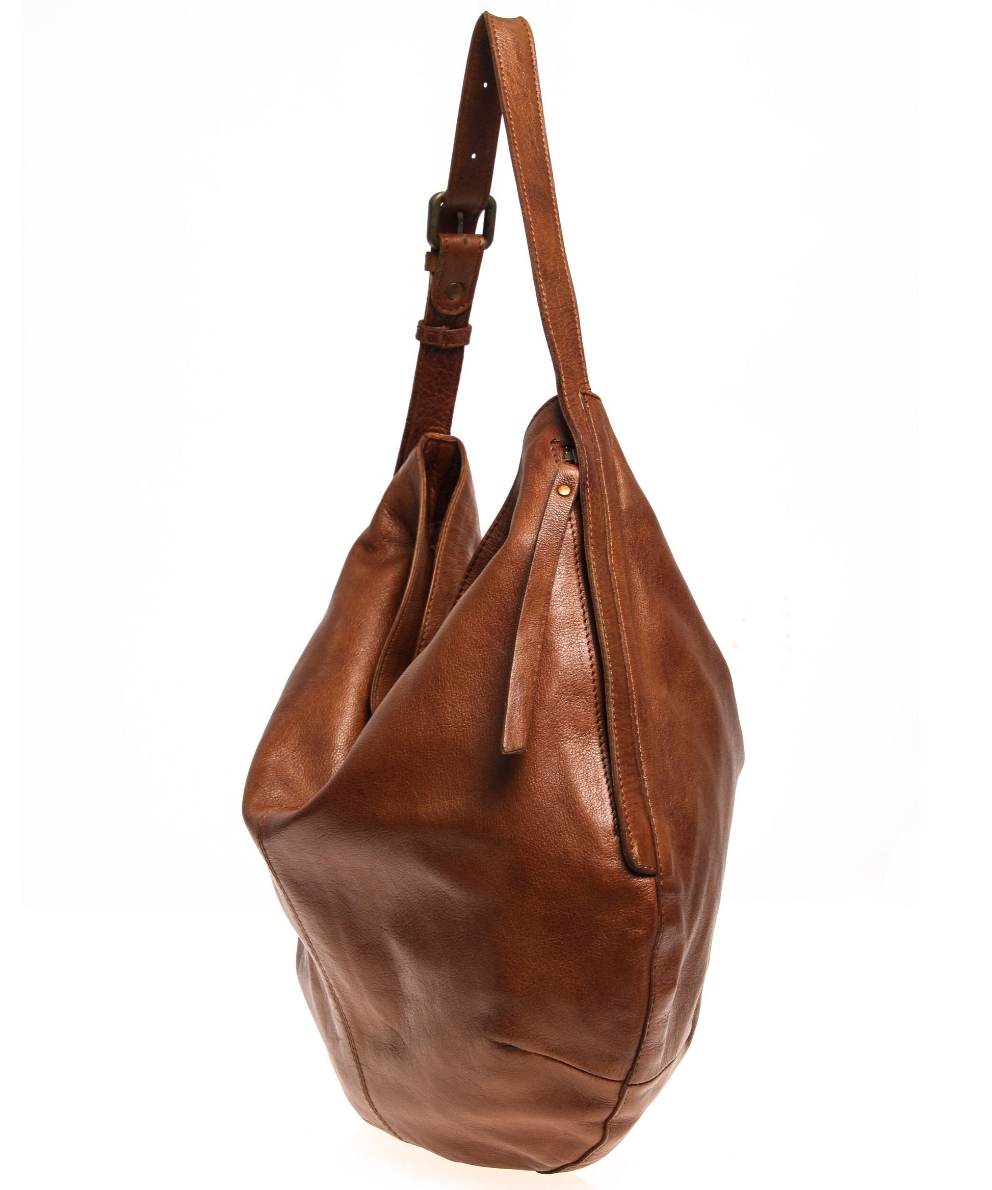 Tano Rounded Hobo with Two Side Zip Pockets (2390929080404)