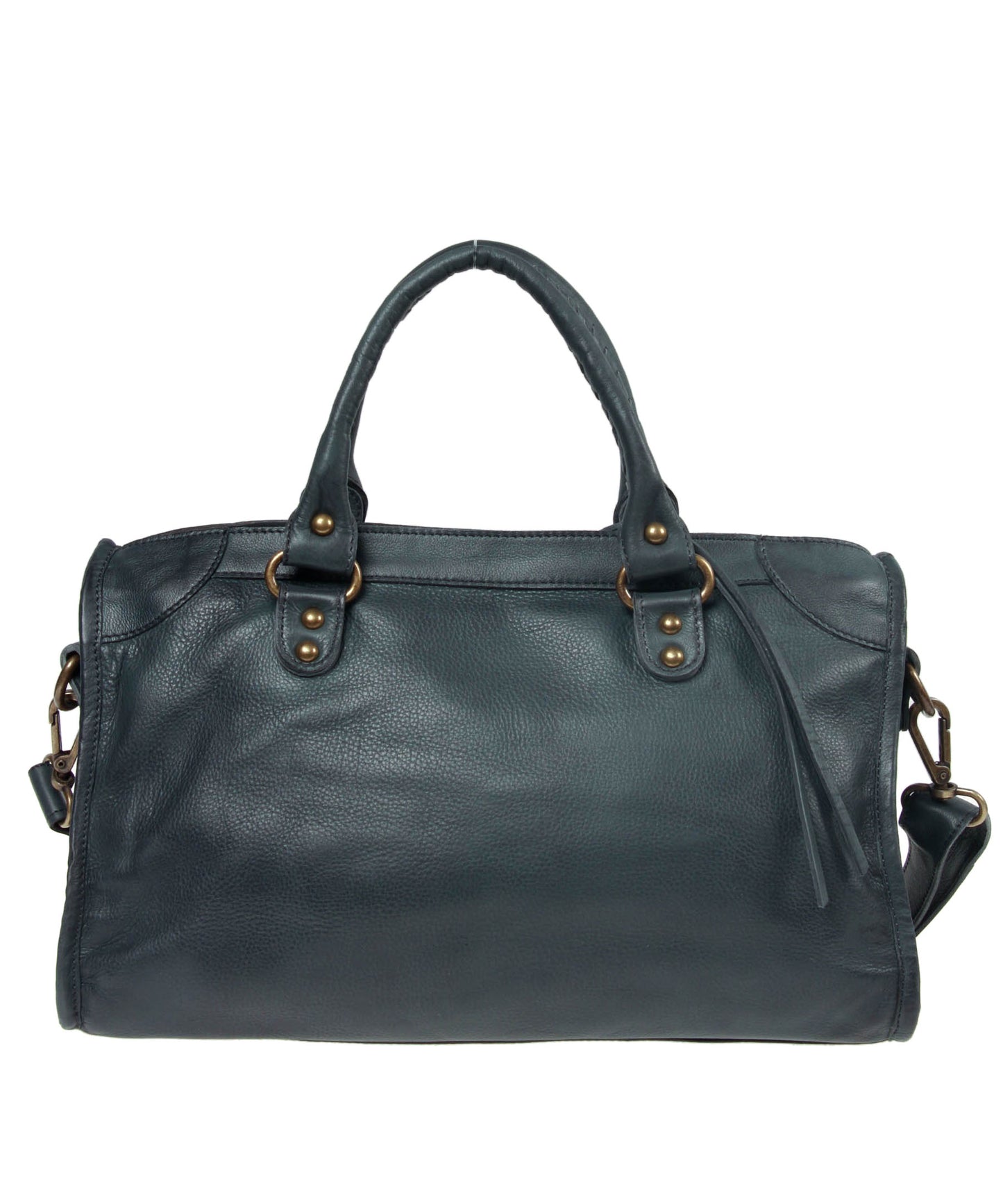 Tano Equestrian Satchel w Whipstitch Handle