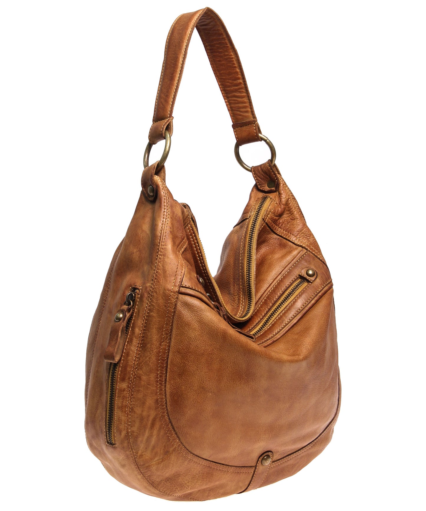 Rounded Hobo with EZ Front Zip (2529236746324)