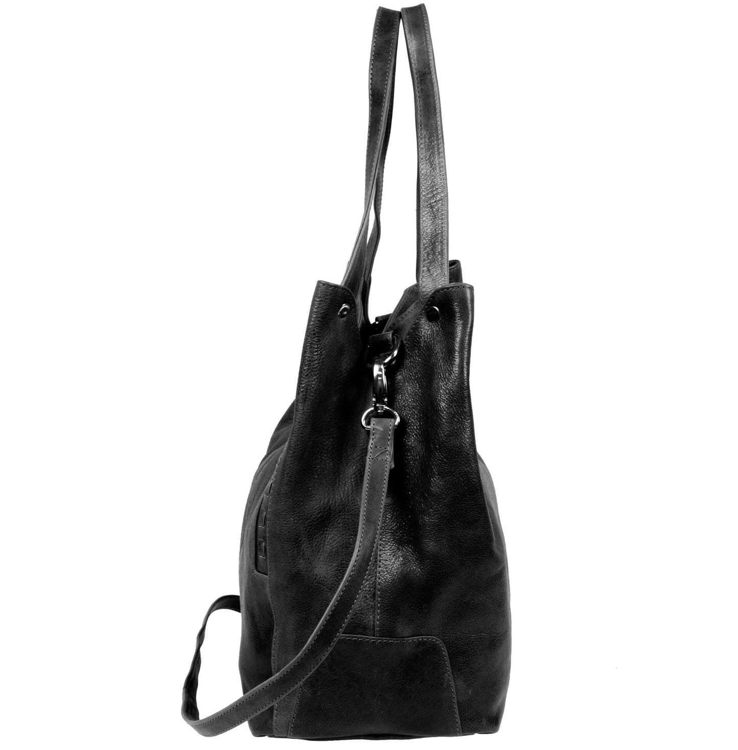 Italian Whipstitch Double Handle Hobo
