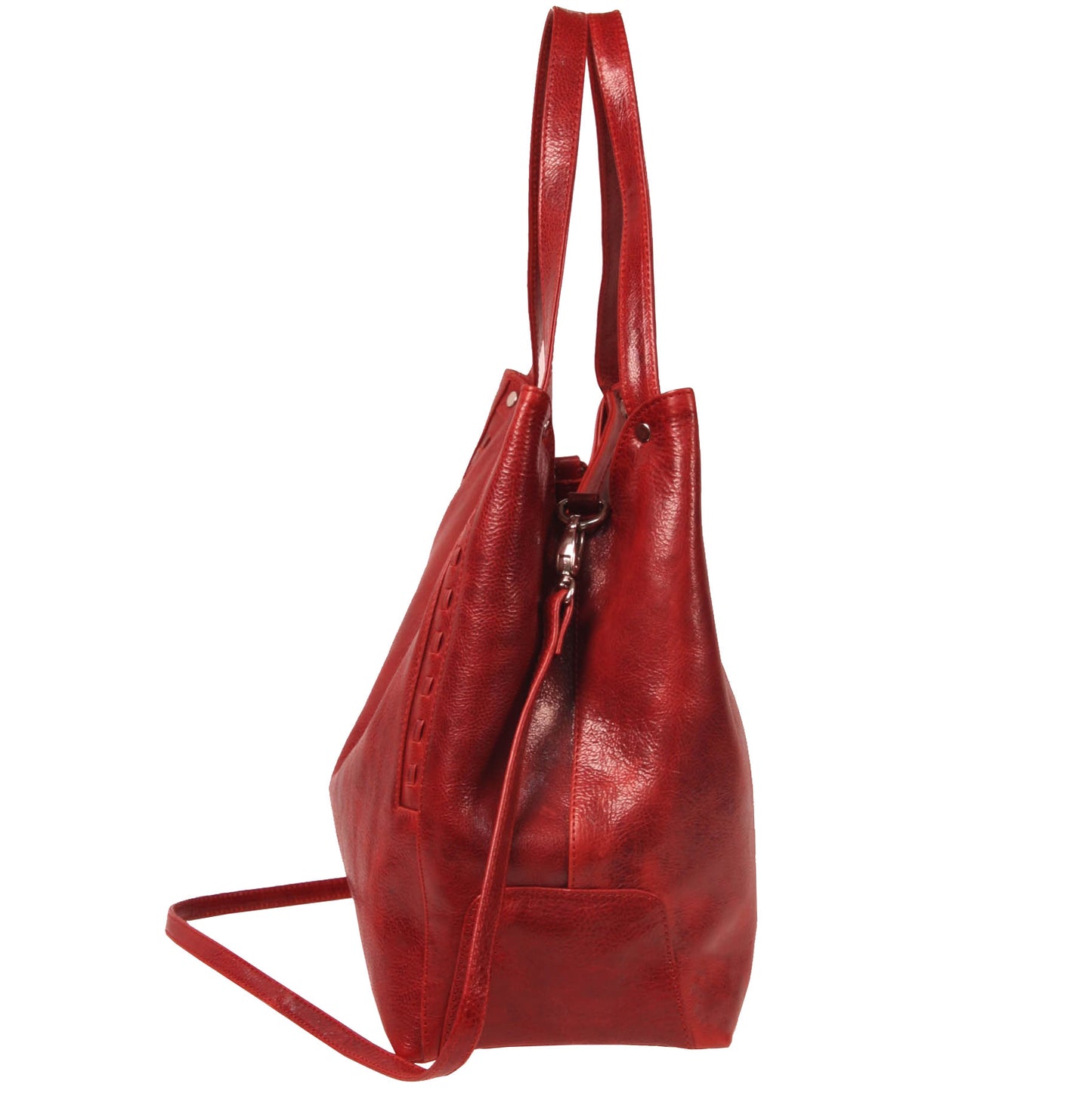 Italian Whipstitch Double Handle Hobo
