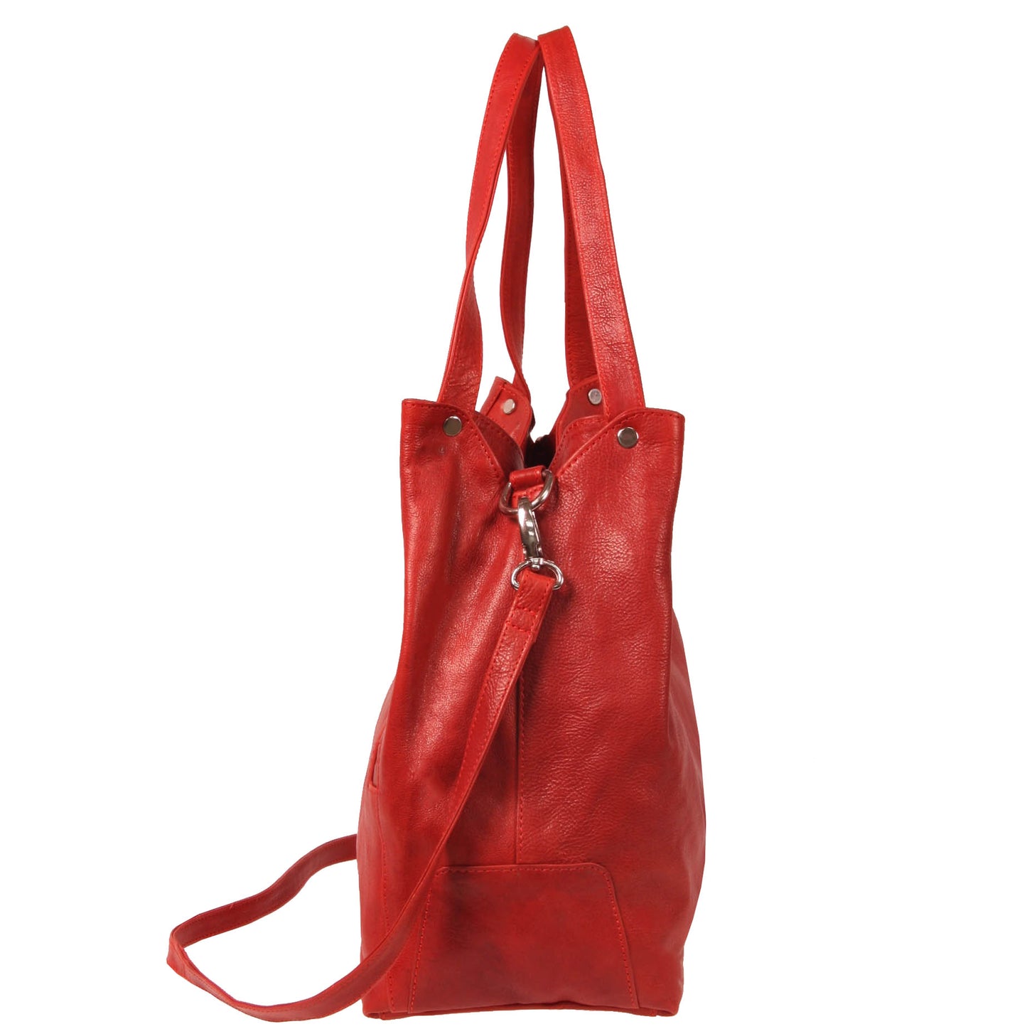 Italian Whipstitch Double Handle Hobo