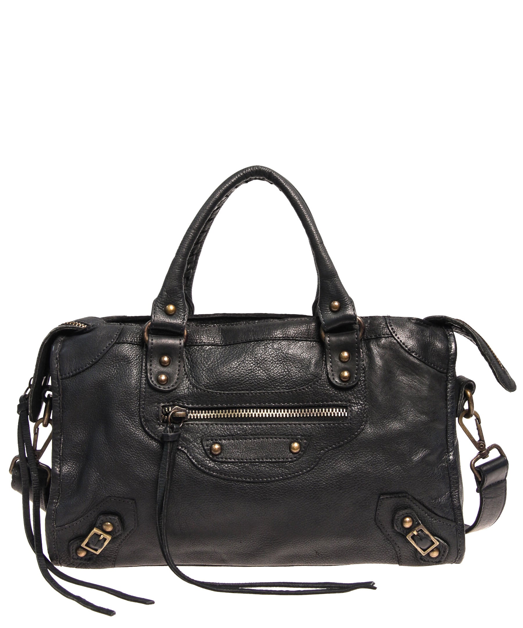 Tano Equestrian Satchel w Whipstitch Handle (2531165470804)