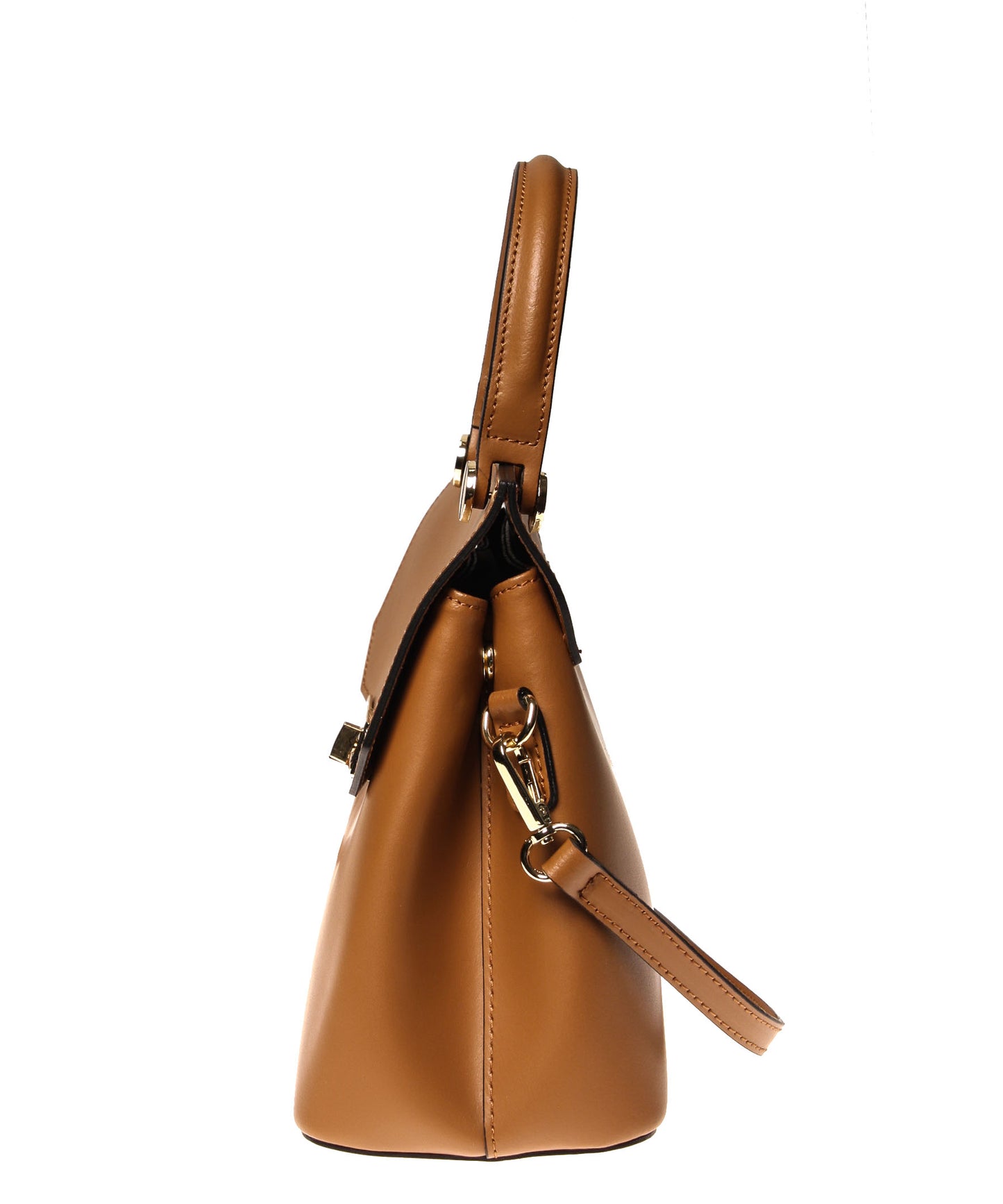 Italian Turn Lock Satchel (4397088702548)