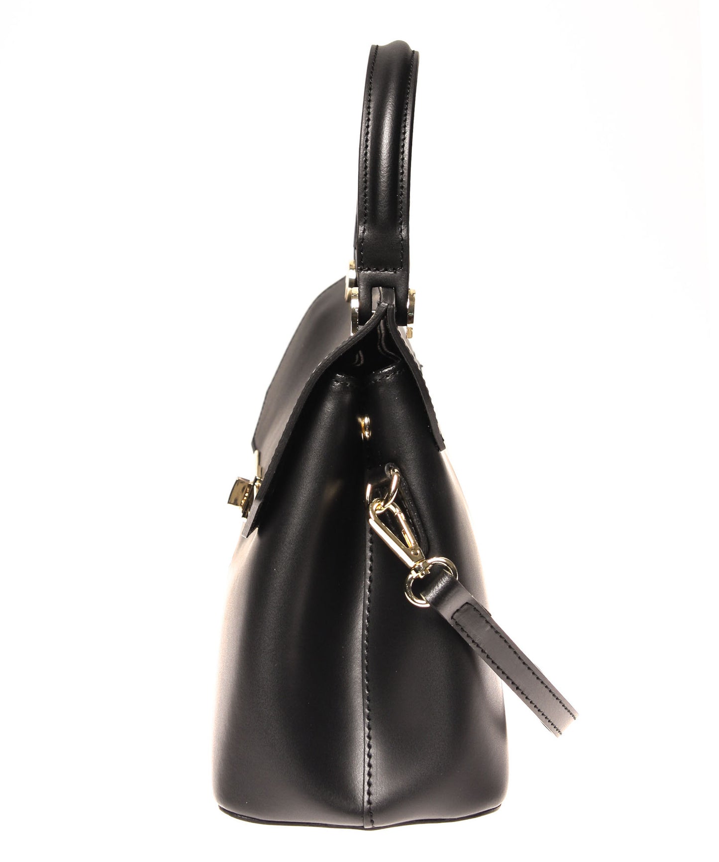Italian Turn Lock Satchel (4397088374868)