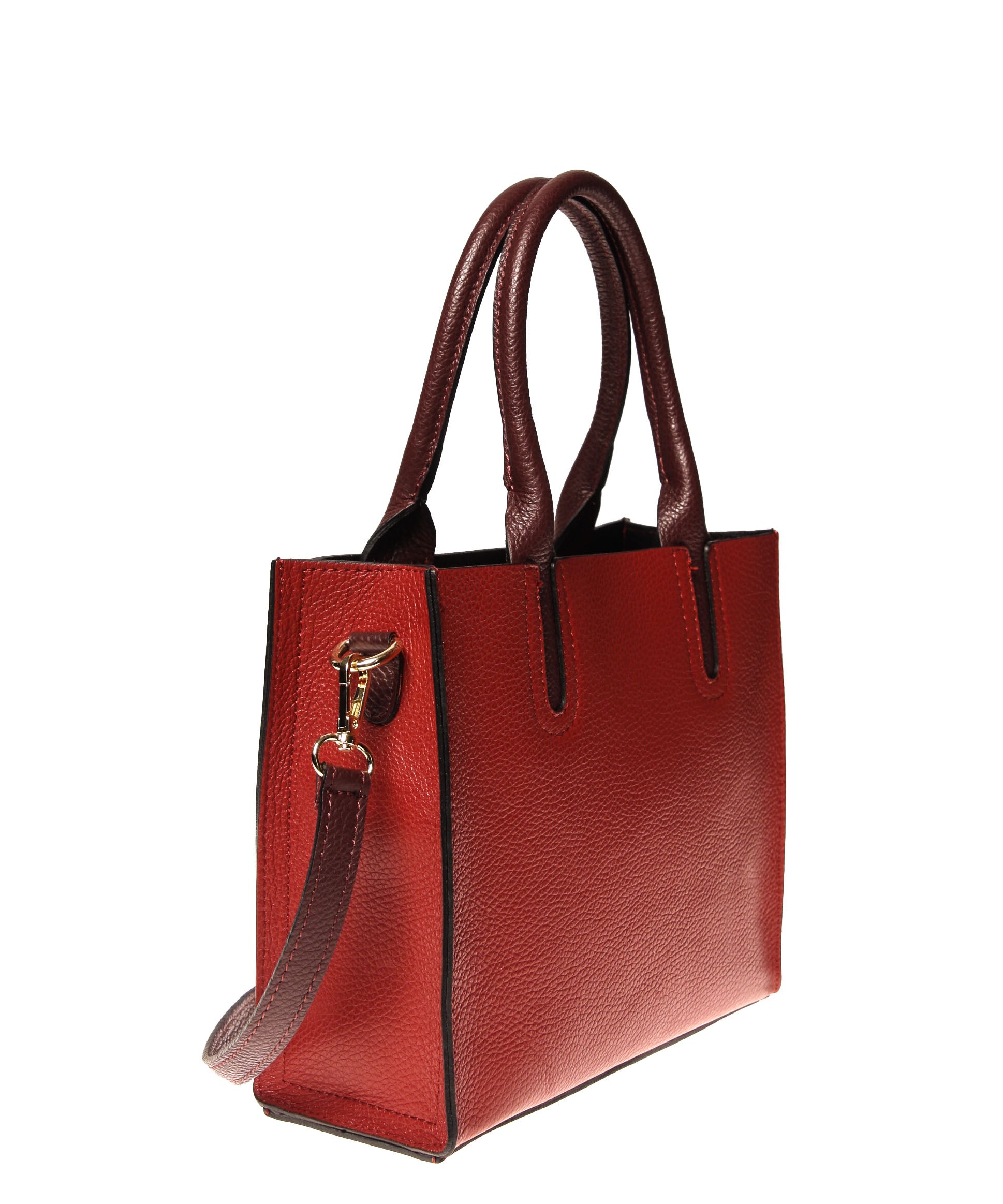 Italian Cut-Out Handle Satchel (4397079593044)