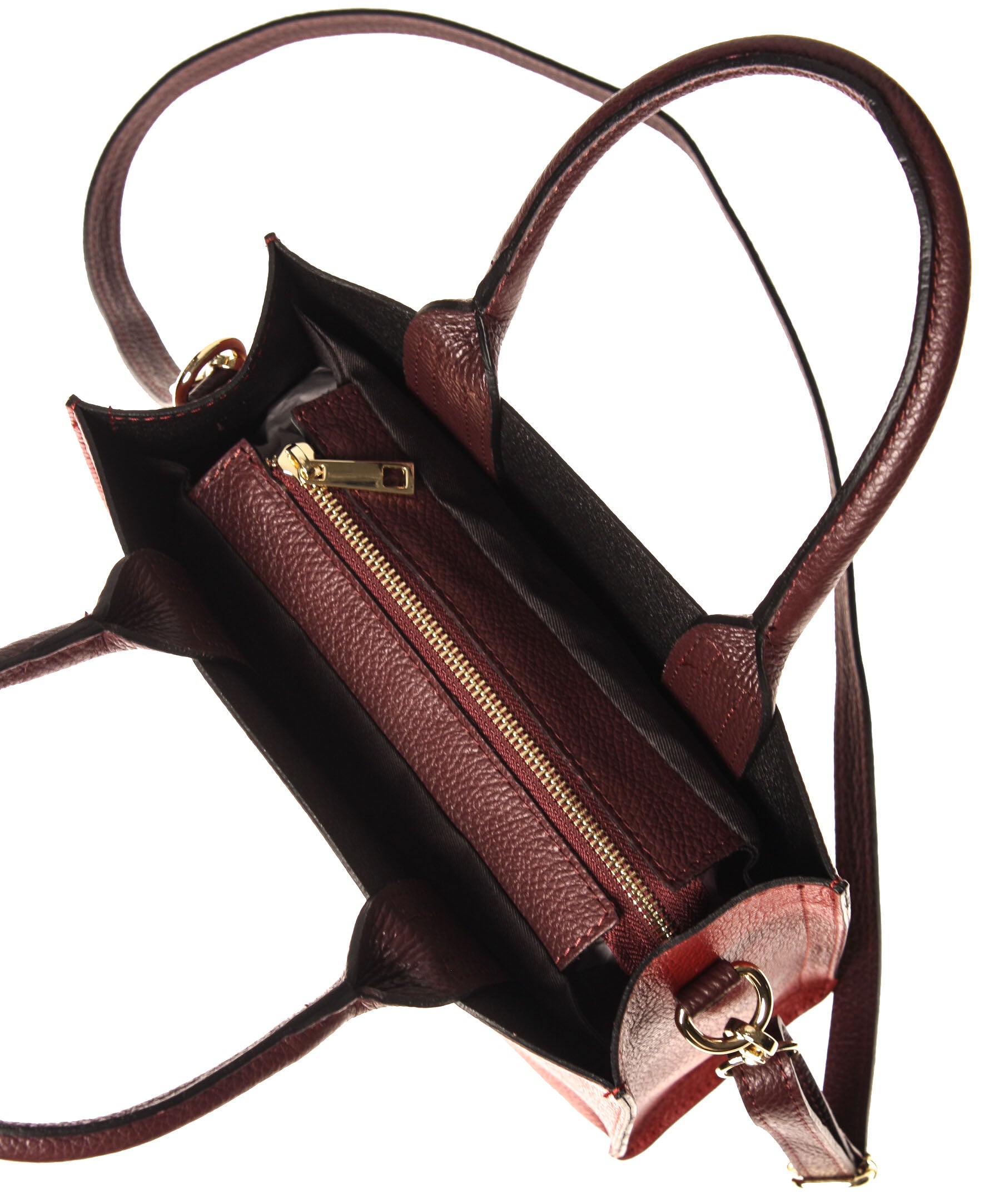 Italian Cut-Out Handle Satchel (4397079593044)