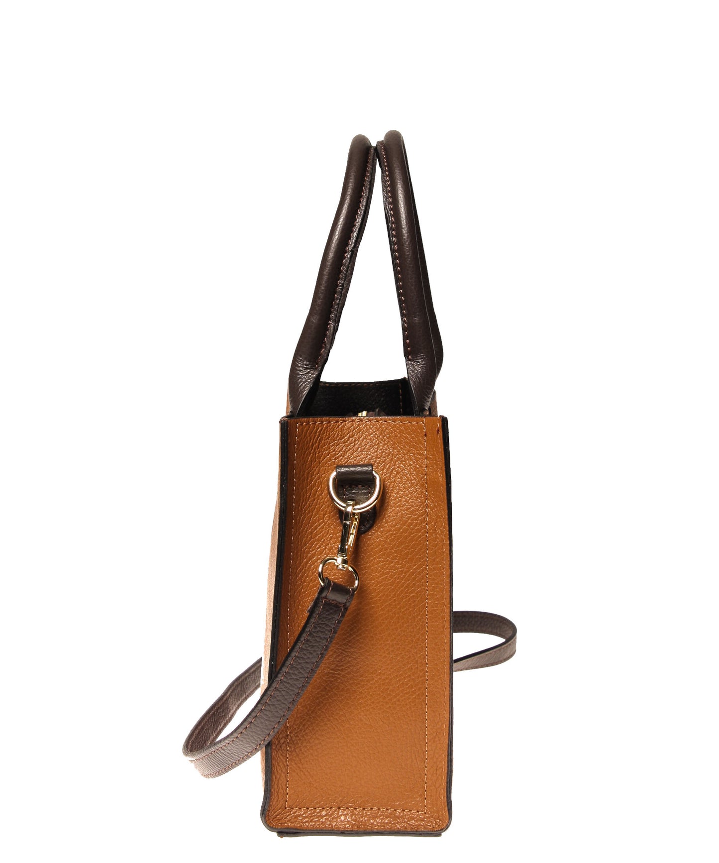 Italian Cut-Out Handle Satchel (4397079461972)