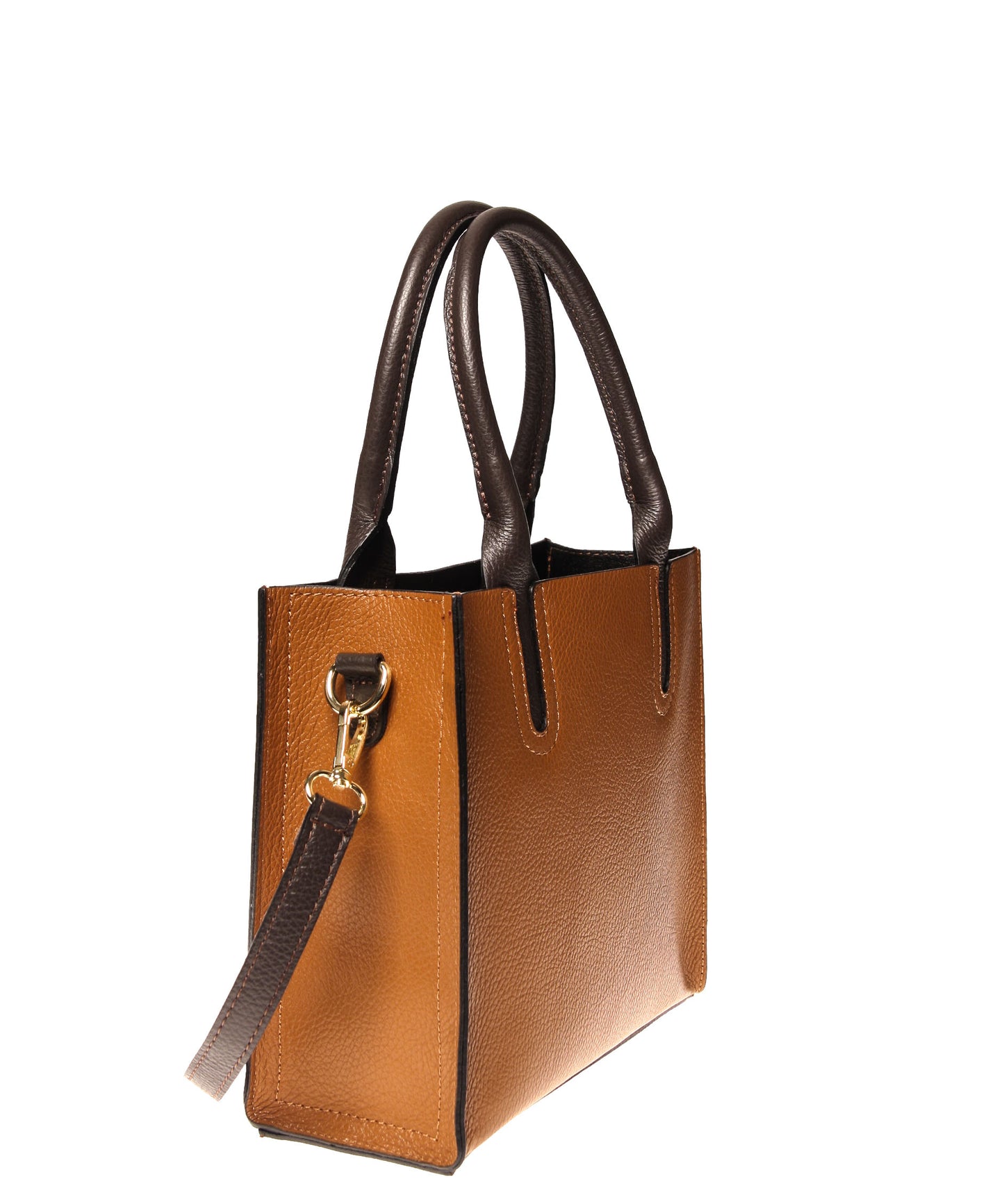 Italian Cut-Out Handle Satchel (4397079461972)