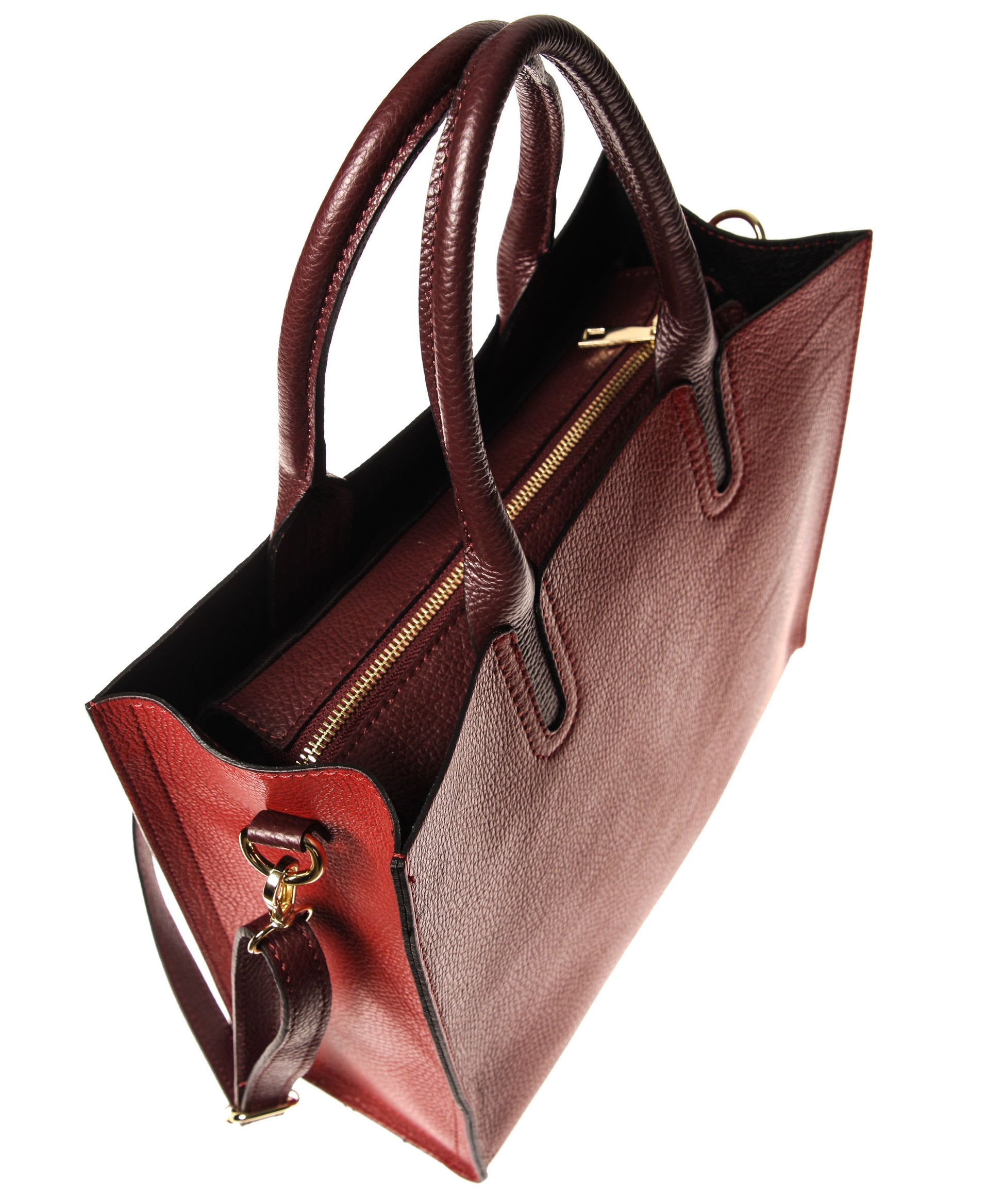 Italian Cut-Out Handle Tote (4397077200980)