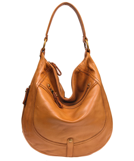 Rounded Hobo with EZ Front Zip