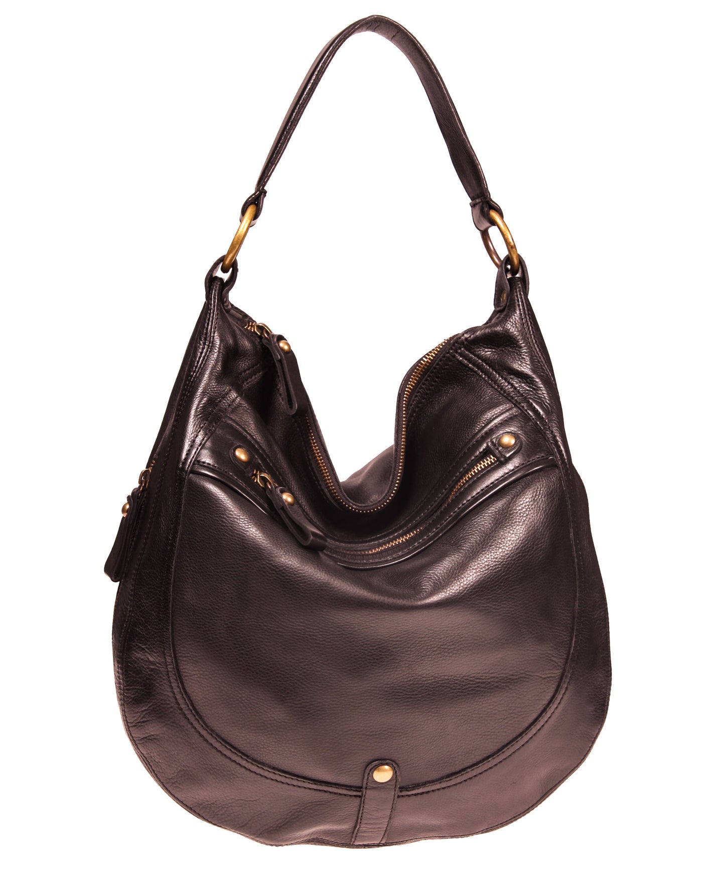 Rounded Hobo with EZ Front Zip