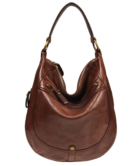 Rounded Hobo with EZ Front Zip