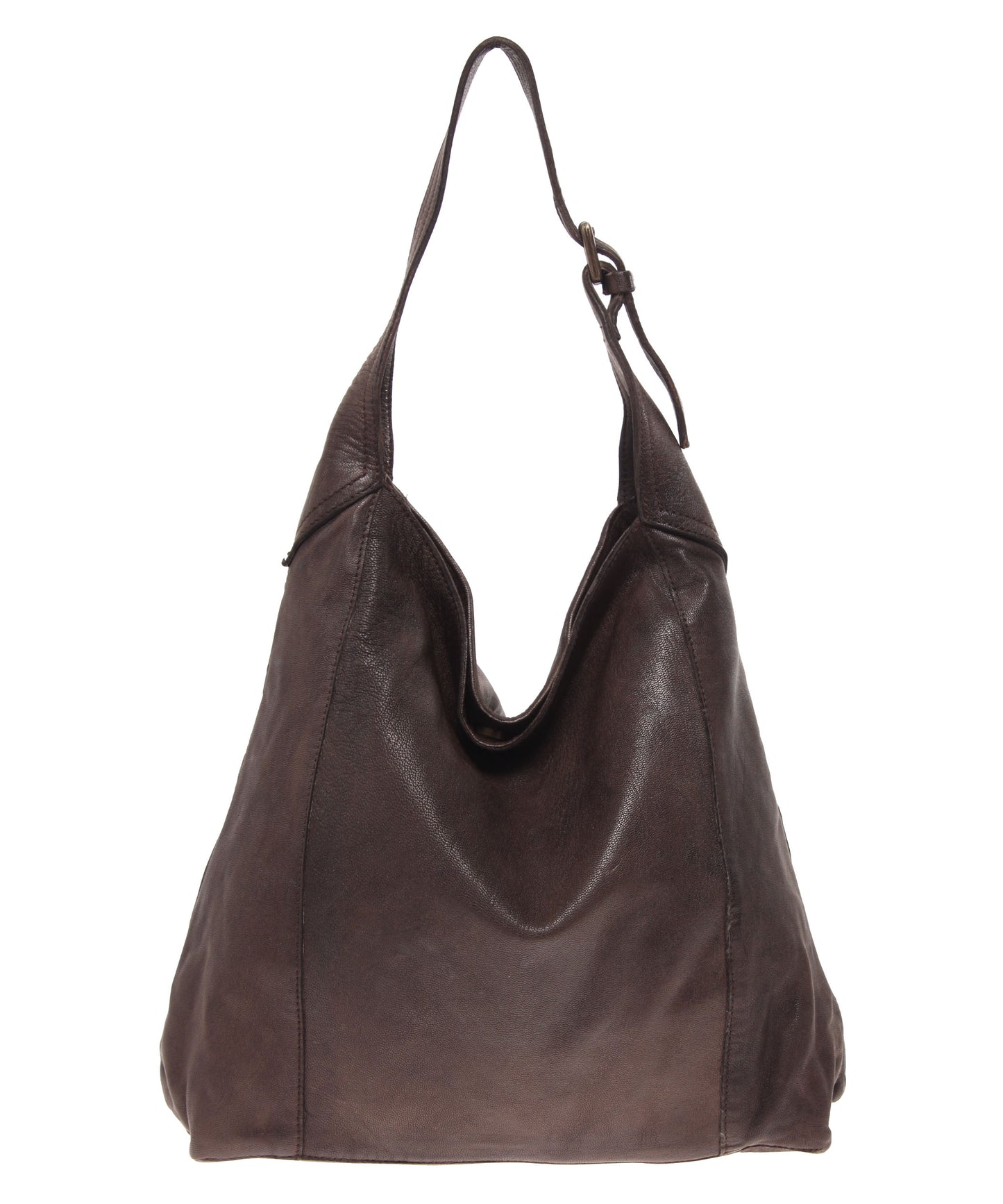 Tano Simple Hobo with Buckle Detail (1324819808340)