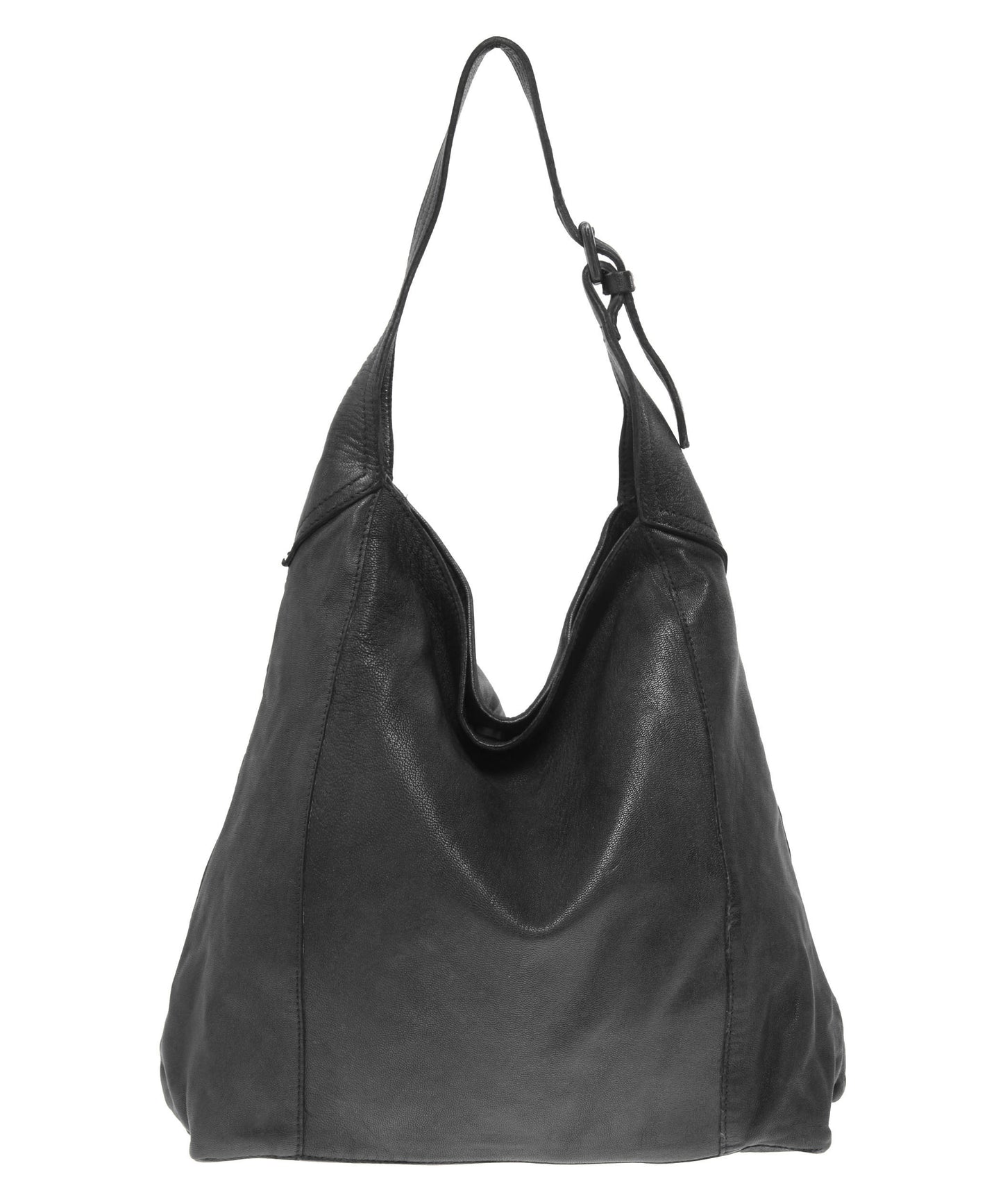 Tano Simple Hobo with Buckle Detail (1324819841108)