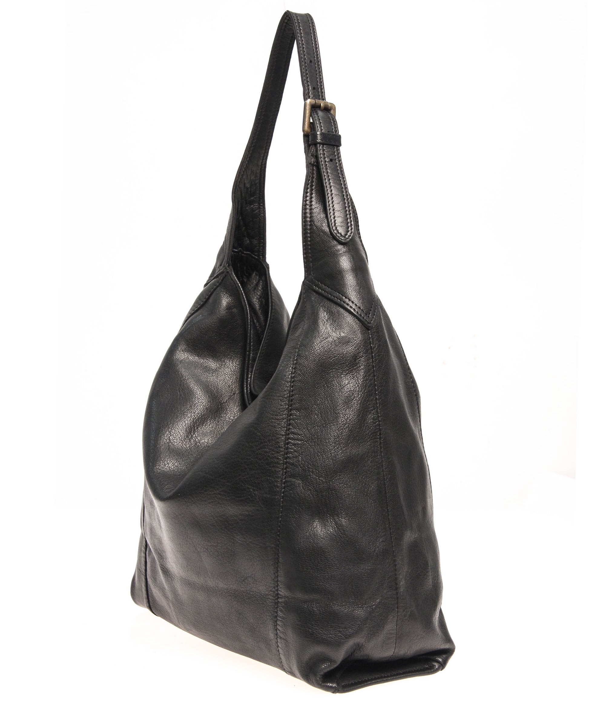 Tano Simple Hobo with Buckle Detail (2390929113172)