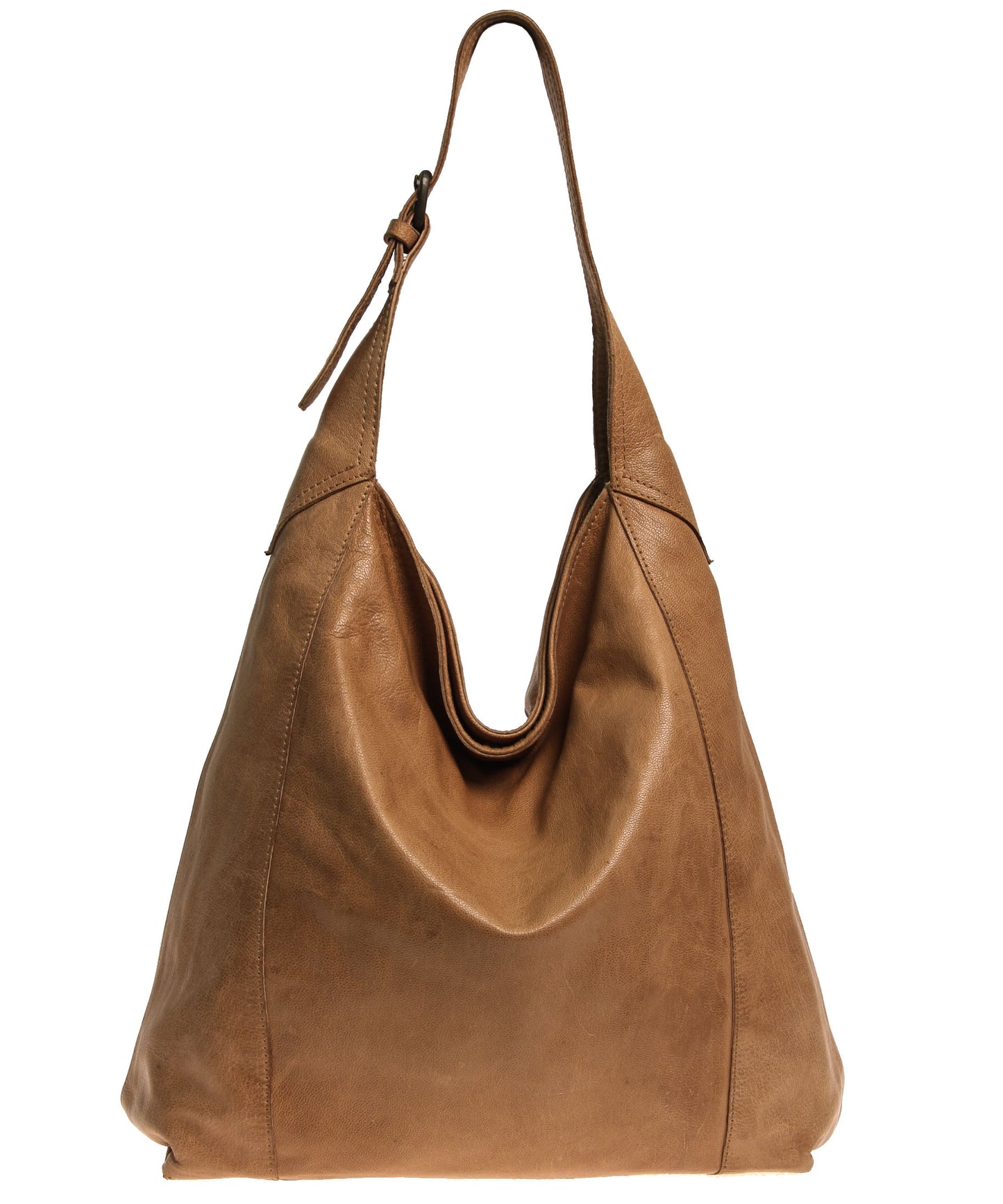 Tano Simple Hobo with Buckle Detail (1323972558932)